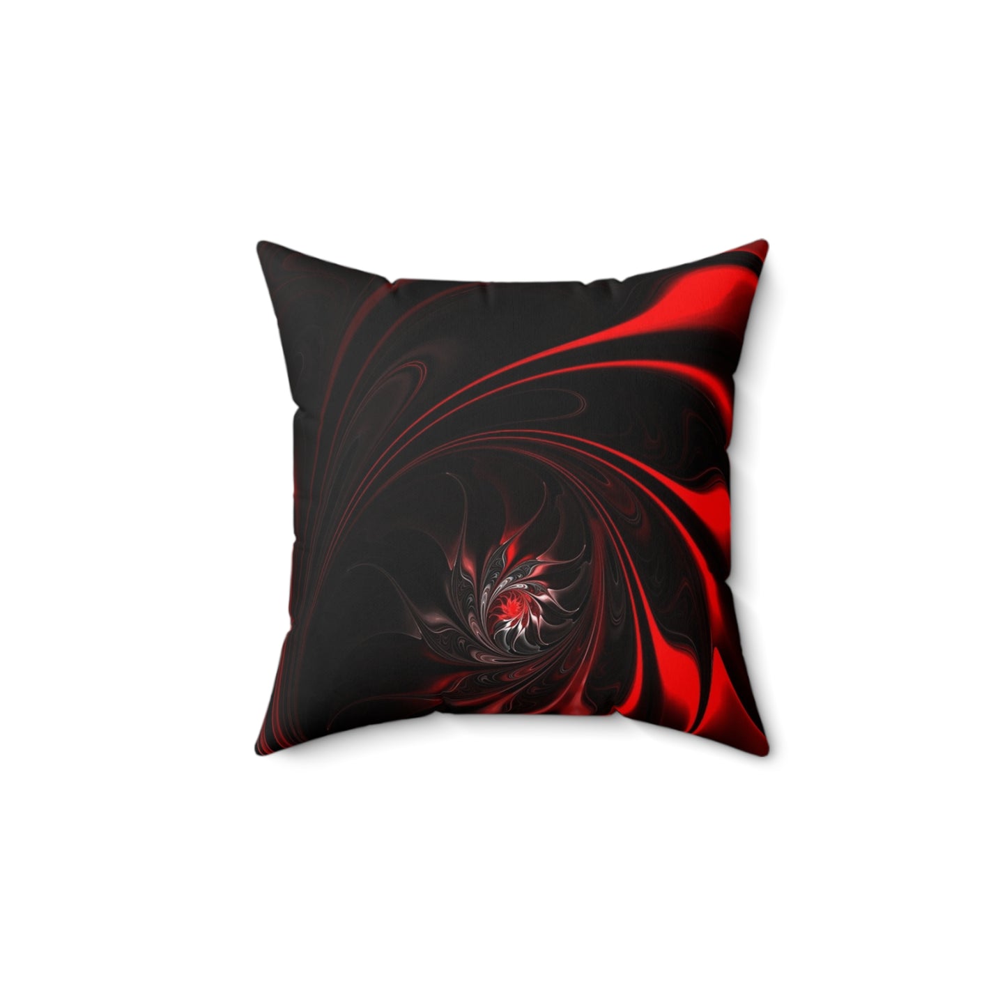 Bold Swirl Design Pillow, Abstract Home Decor Cushion, Modern Living Room Accessory