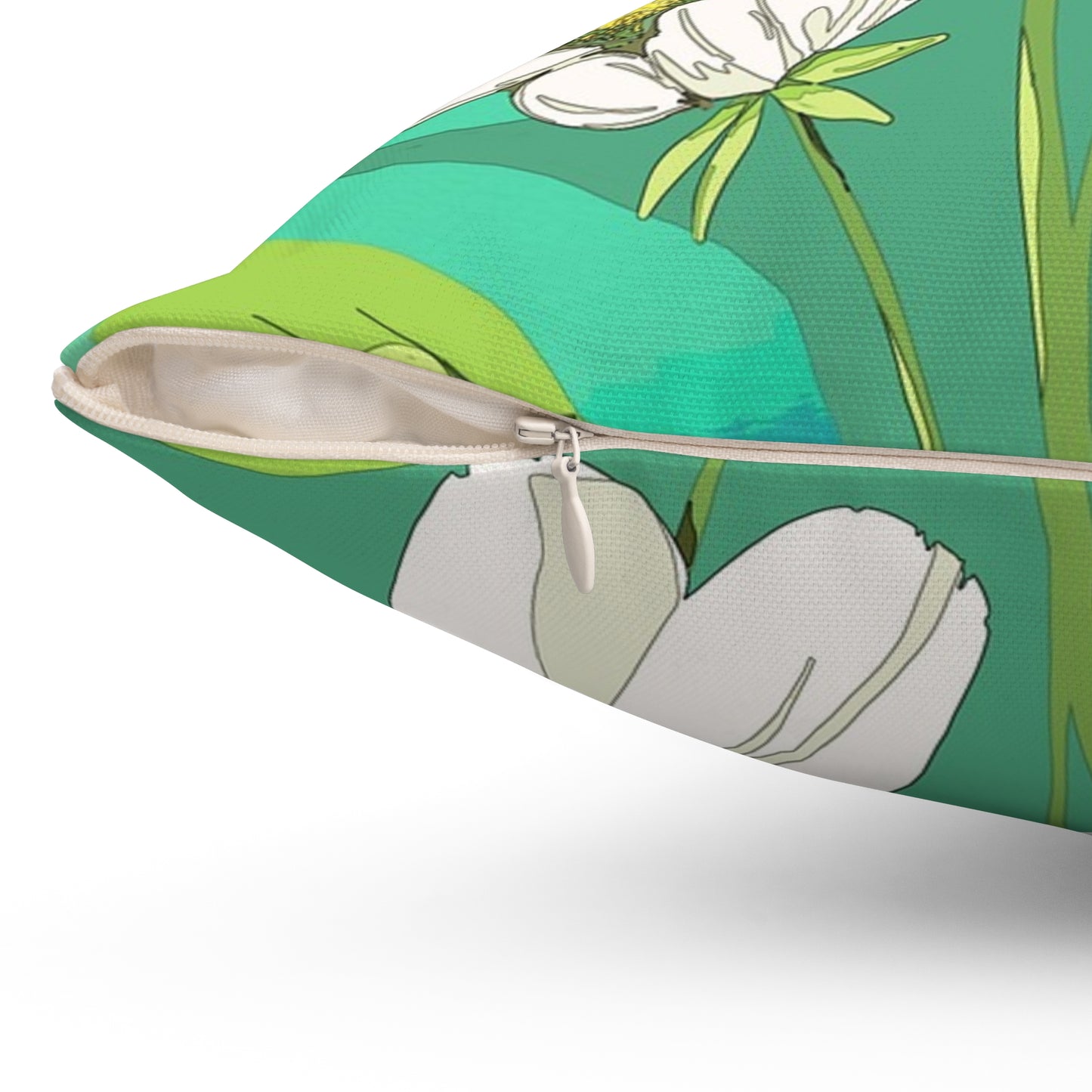 Spun Polyester Square Pillow