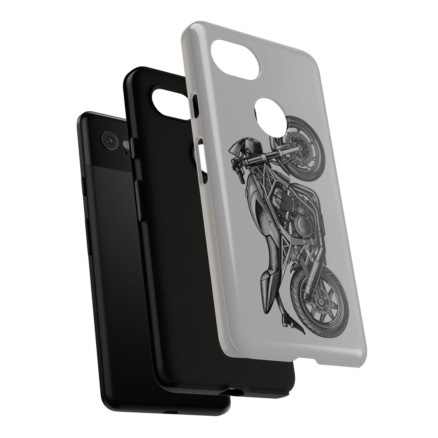 Motorcycle Phone Case - Tough Cases - Biker Gift, Motorcycle Lover, Custom Phone Cover, Unique Biker Accessory