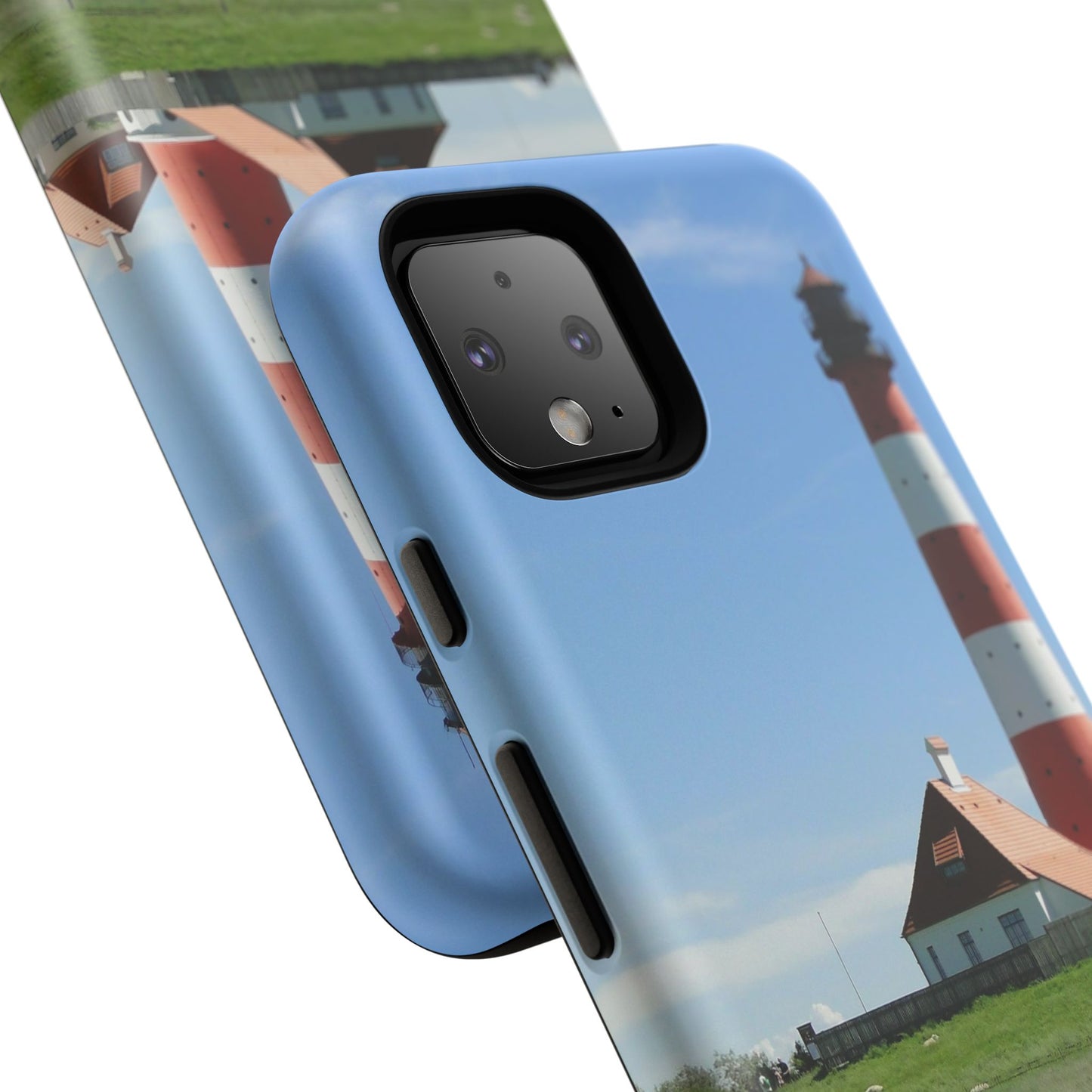 Lighthouse Phone Case - Coastal Vibes, Nautical Gift, Ocean Lover Accessory, Beach Aesthetic, Customizable Design
