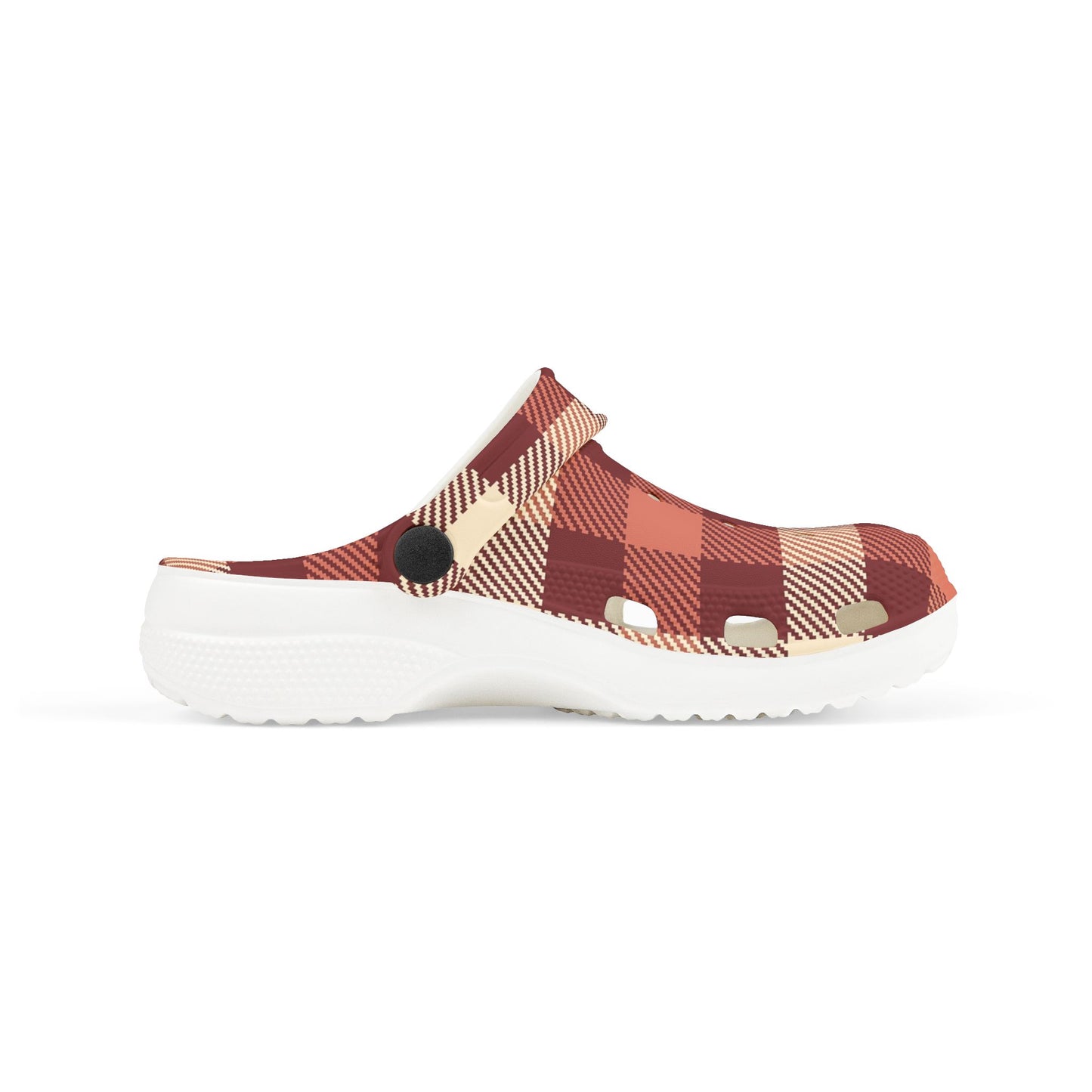Plaid Kid's EVA Foam Clogs, Comfortable Slip-On Shoes, Perfect for Playdates, Casual Outings, Gifts, Everyday Wear
