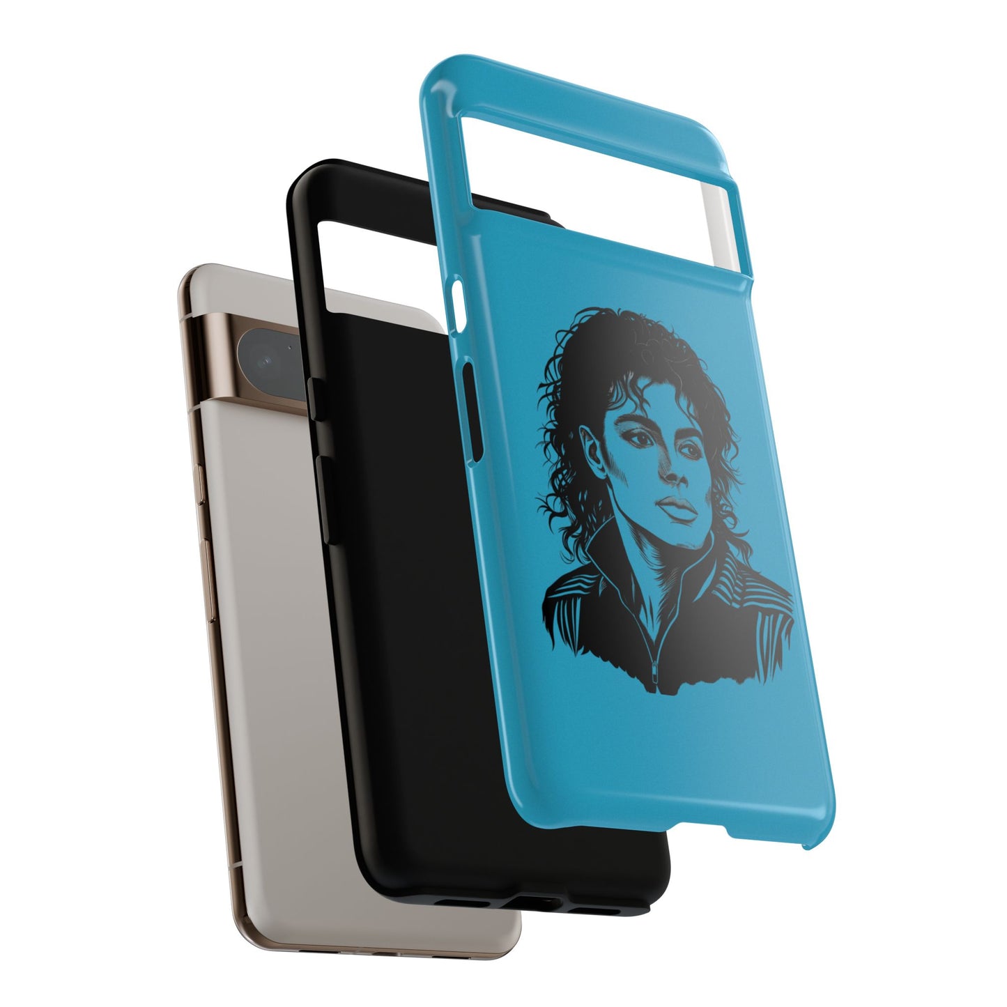 Michael Jackson Phone Case - Tough Cases, Pop Music Gifts, Retro Art, Unique Phone Accessories, Vintage Design