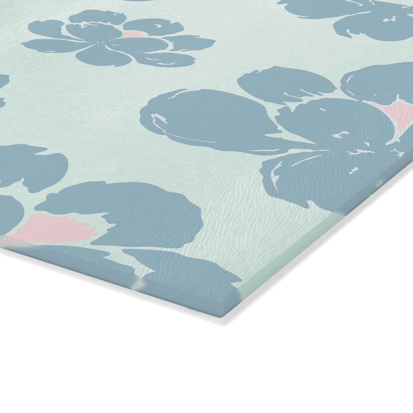 Floral Glass Cutting Board - Elegant Kitchen Decor, Perfect Gift for Housewarming, Bridal Shower, Wedding