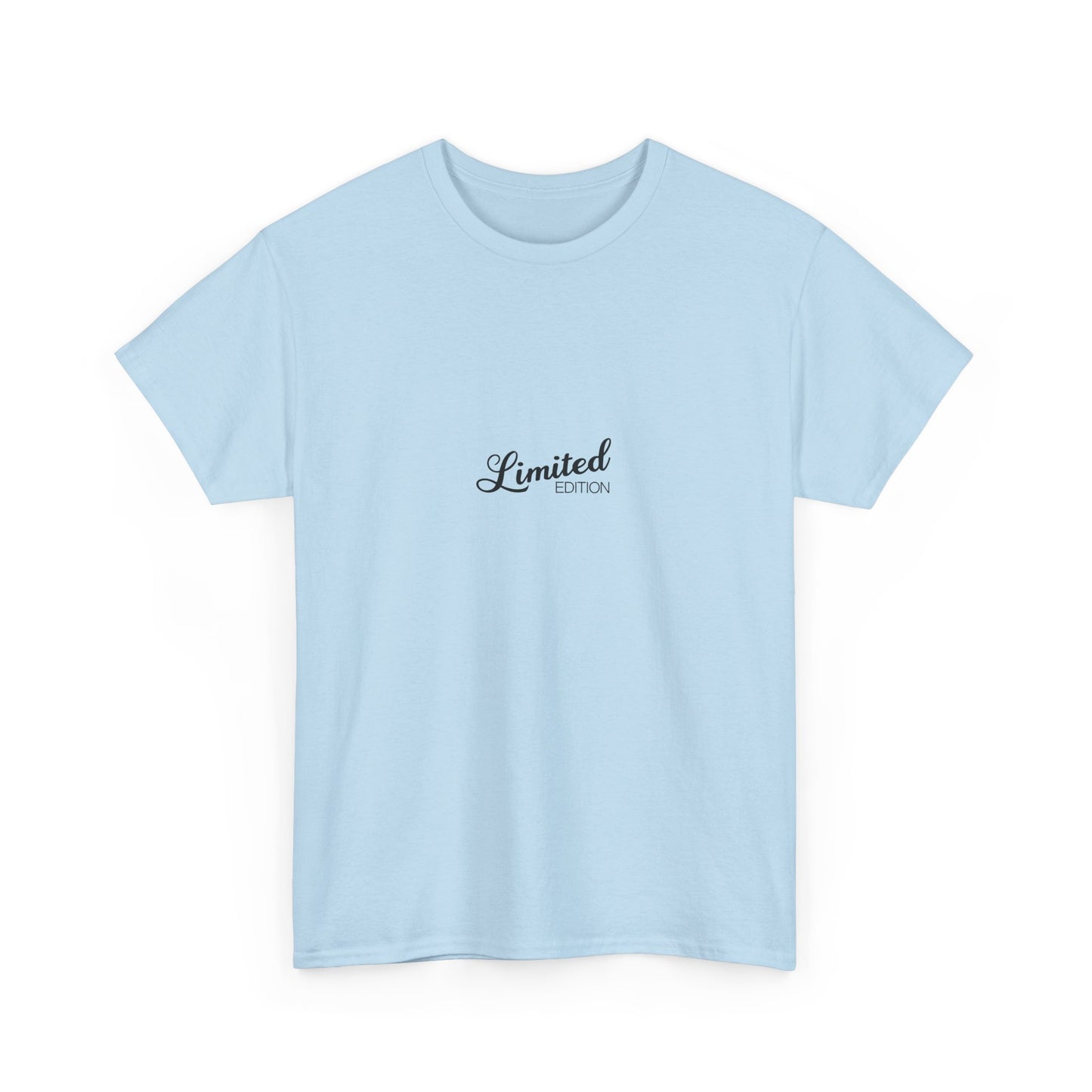 Limited Edition Unisex Heavy Cotton Tee, Casual Tee, Gift for Him, Her, Birthday Gift, Streetwear Fashion