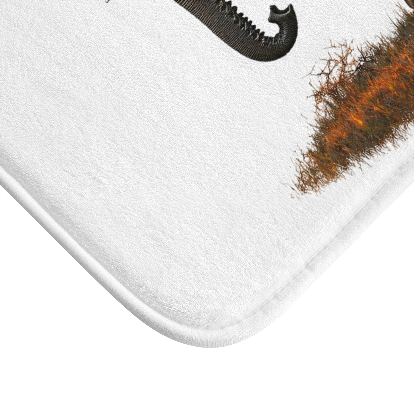 Elephant Sunset Bath Mat, Nature-Inspired Home Decor, Animal Lover Gift, Bathroom Accessory, Eco-Friendly Bathroom Rug