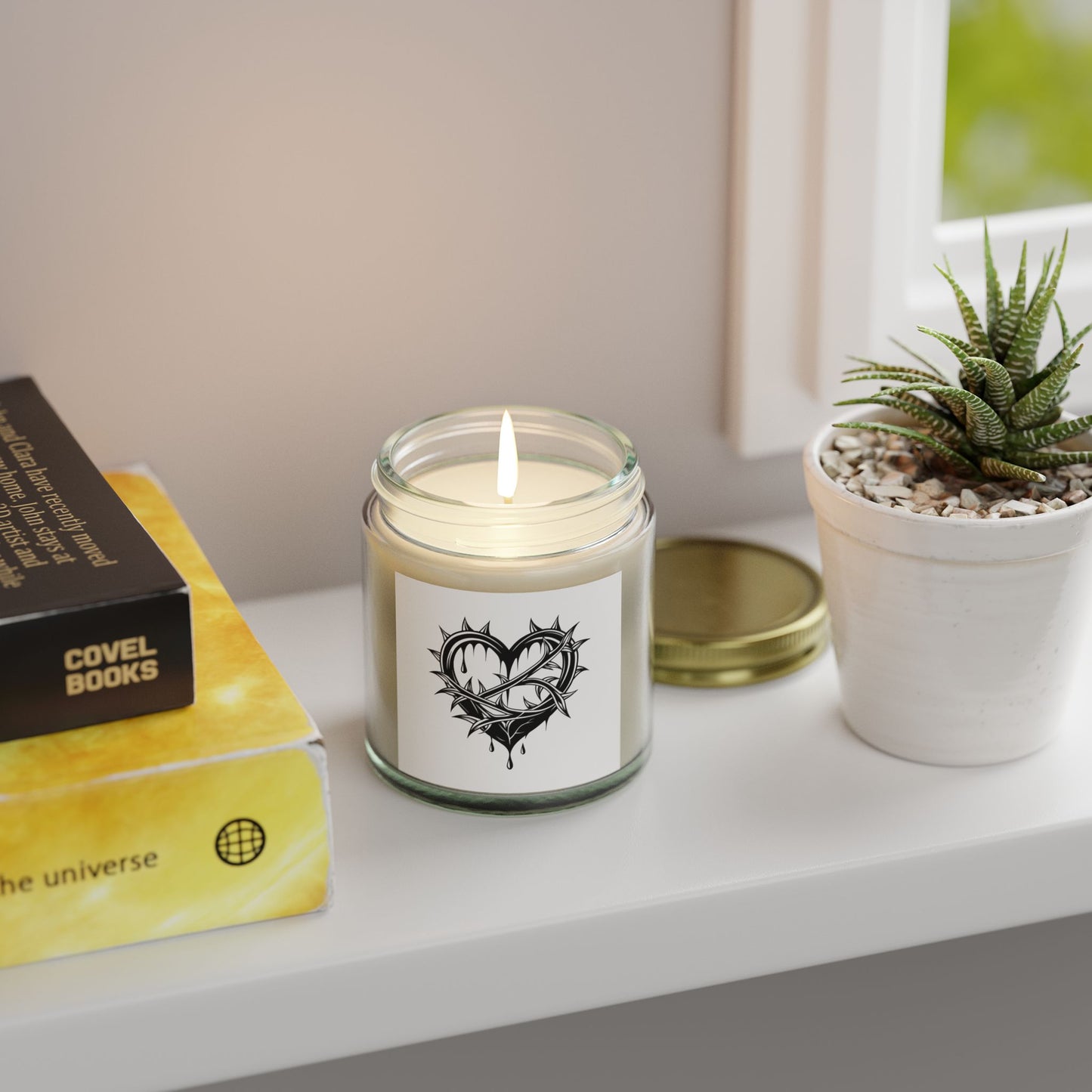 Heart-Shaped Scented Candle | Unique Candle Gift, Home Decor, Relaxation, Wedding, Birthday, Self-Care