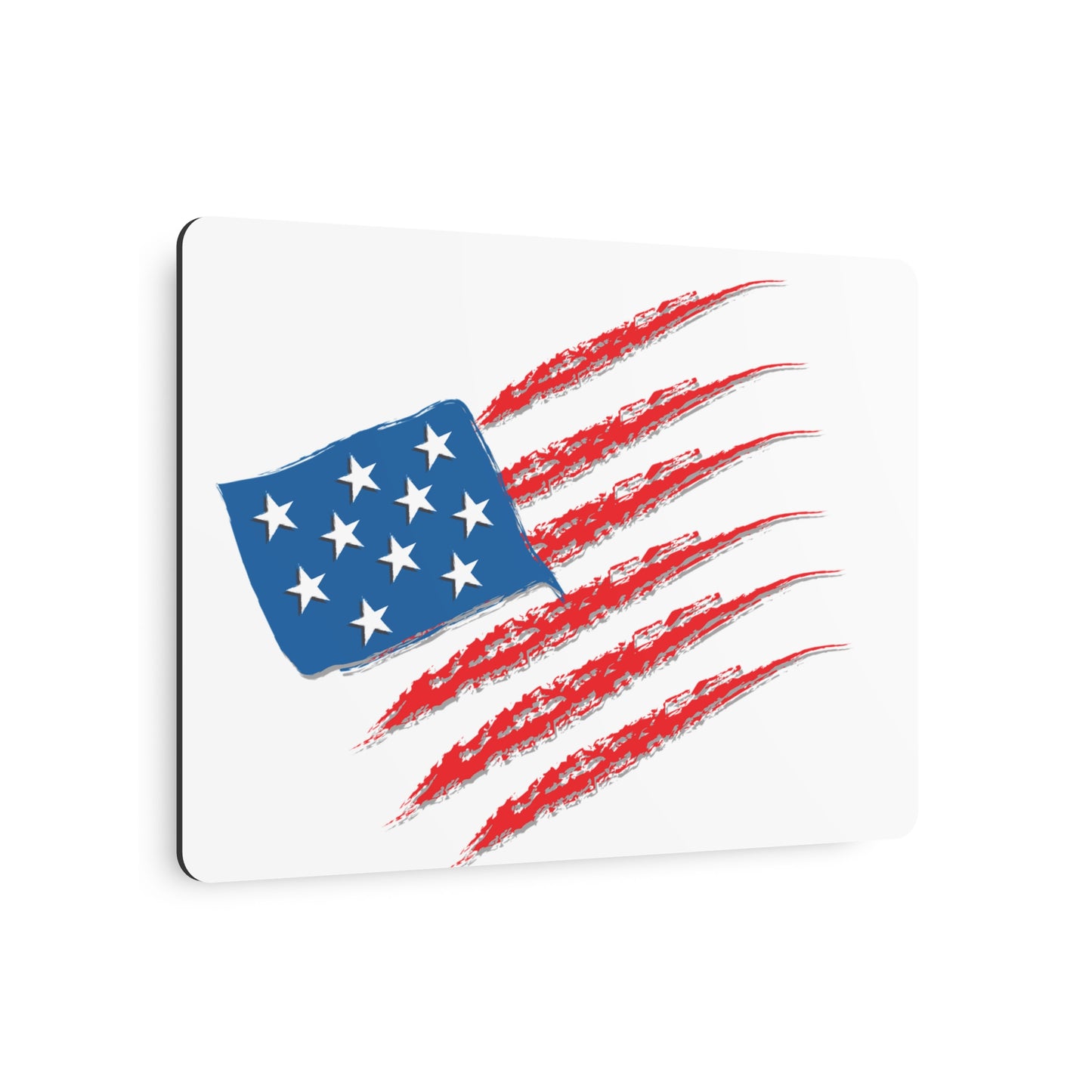 Patriotic Metal Art Sign, Rustic Decor for Home, Wall Art for Independence Day, Memorial Day, Veteran's Day, Gifts for Patriots