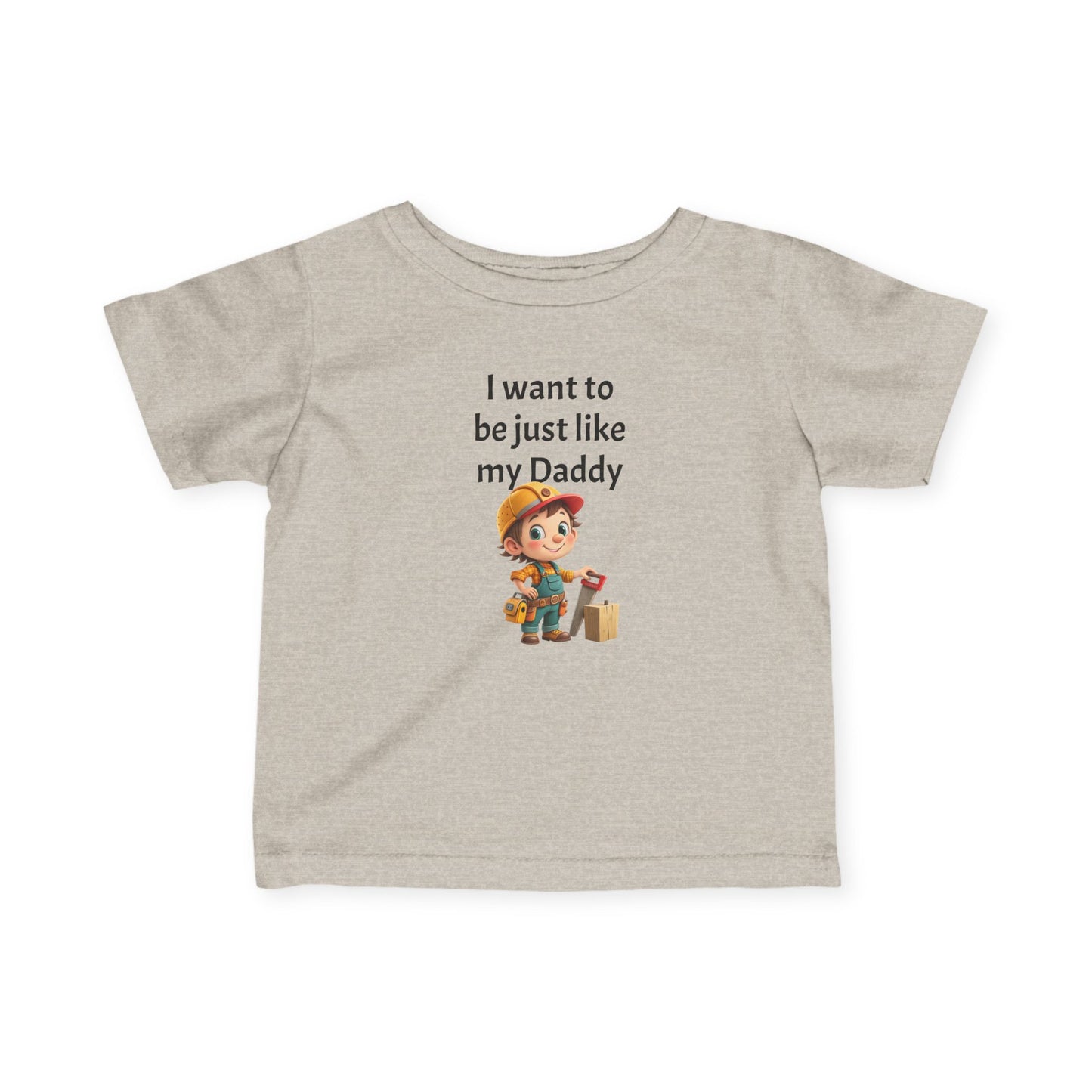 Dad’s Little Helper Infant Tee, Cute Child Shirt, Father’s Day Gift, Toddler Gift Idea, Baby Clothes, Family Matching Outfits