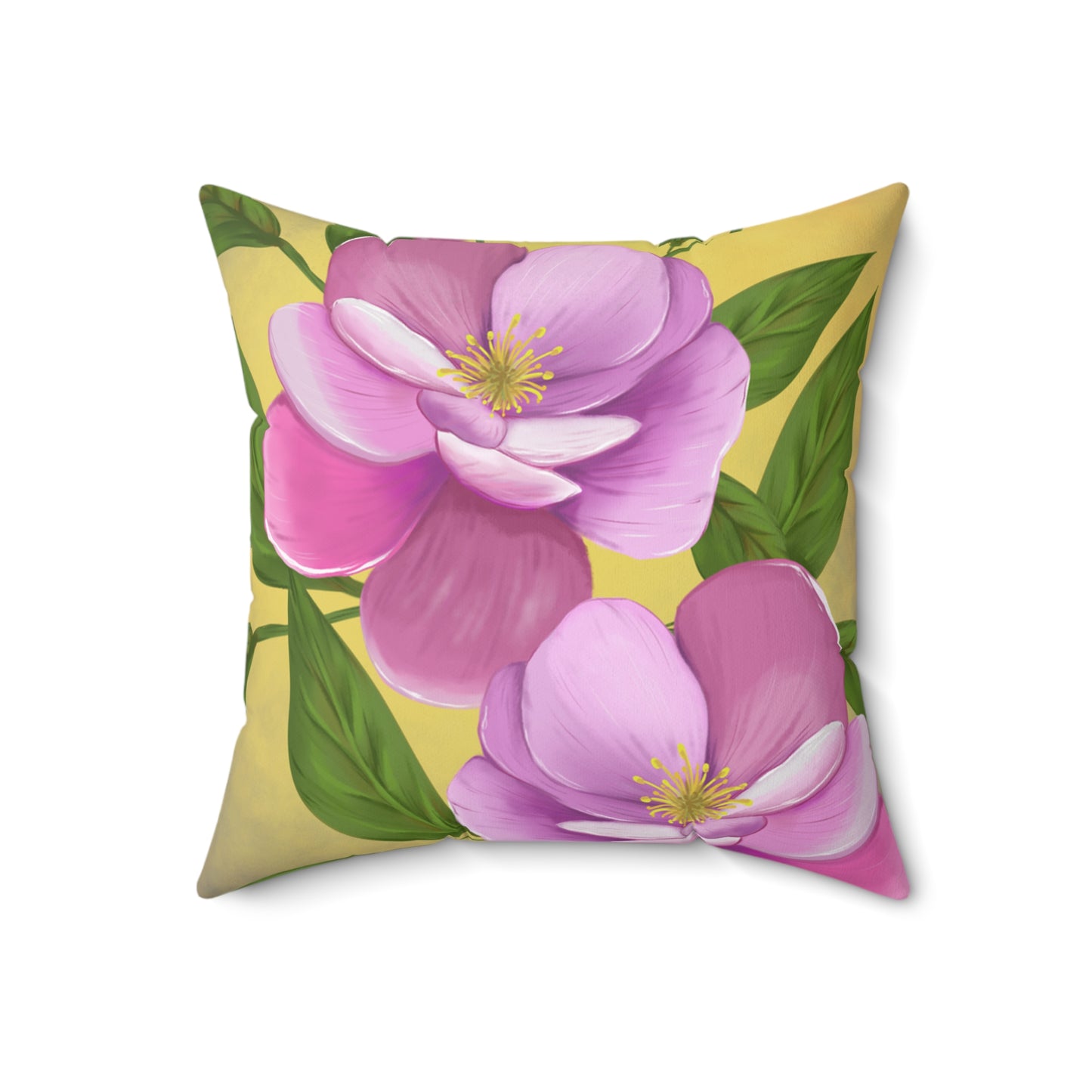 Spun Polyester Square Pillow