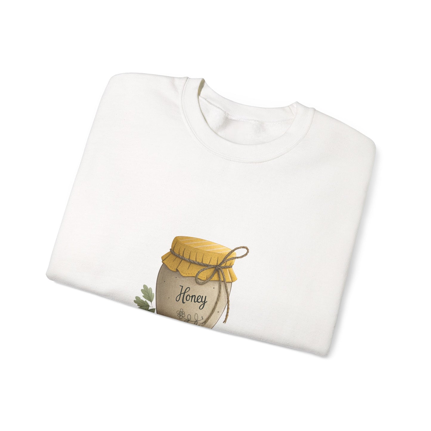 Honey Jar Sweatshirt, Cozy Gift, Fall Fashion, Unisex Apparel, Sweetheart Gift, Cute Sweatshirt