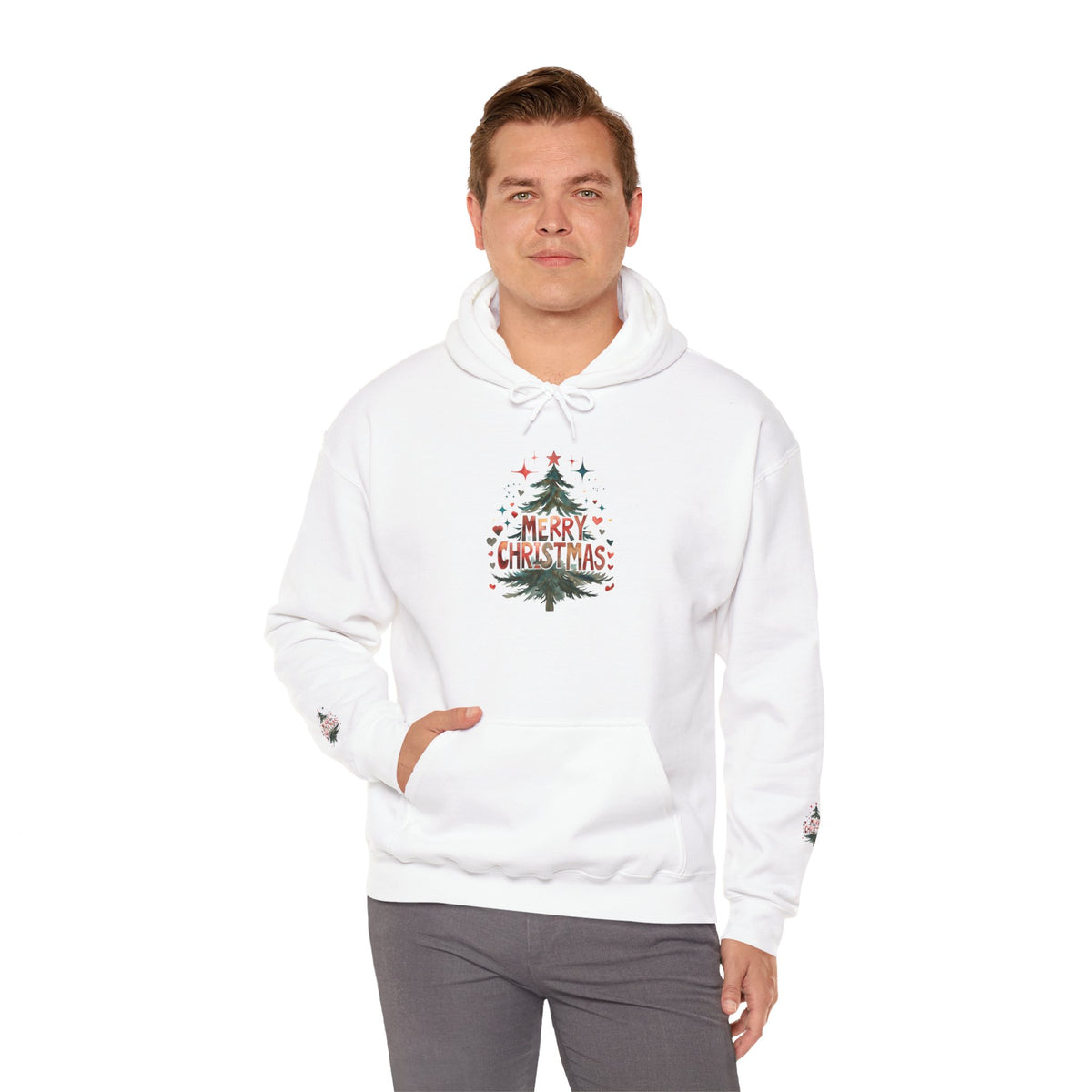 Unisex Heavy Blend™ Hooded Sweatshirt - Merry Christmas