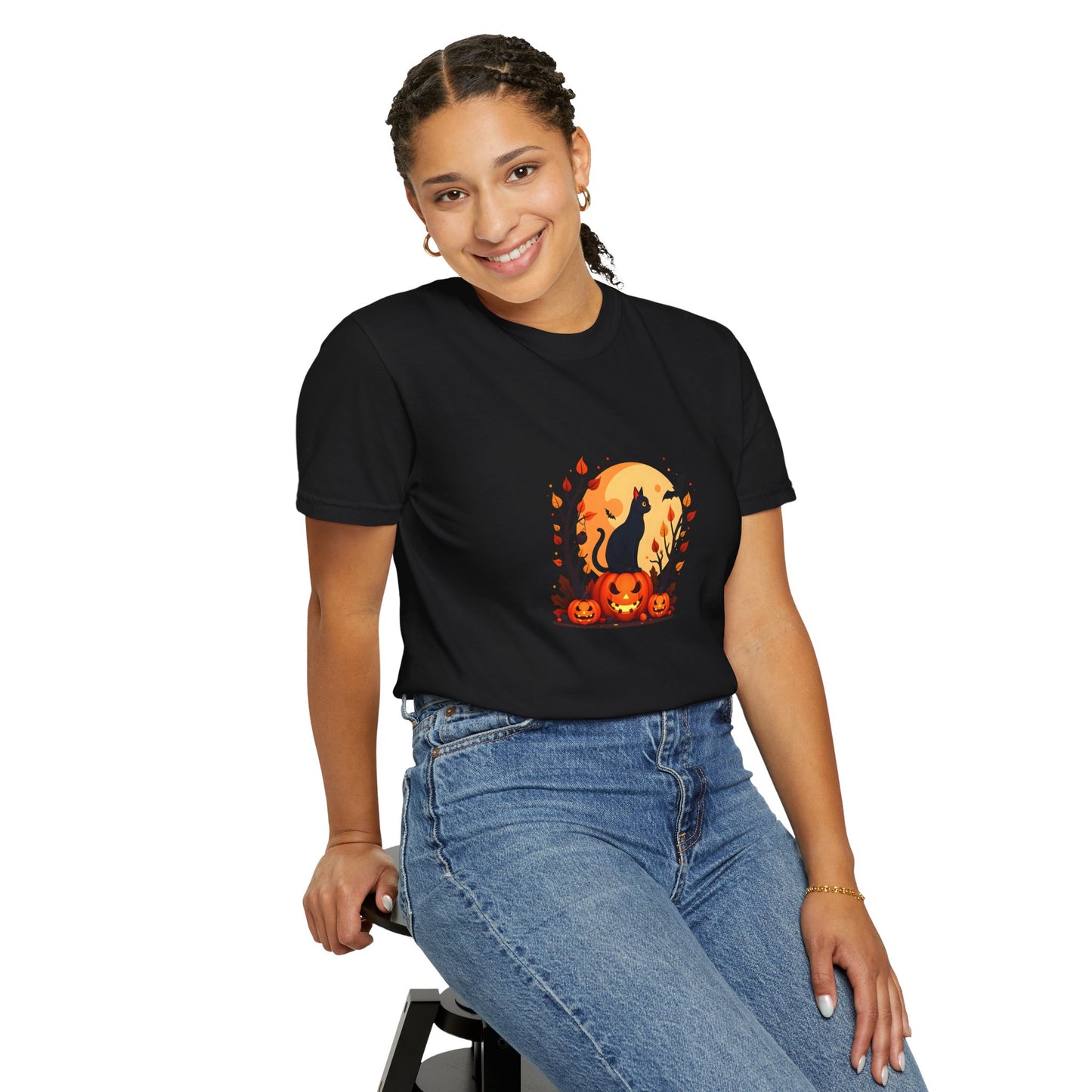 Unisex Garment-Dyed T-shirt - Halloween
