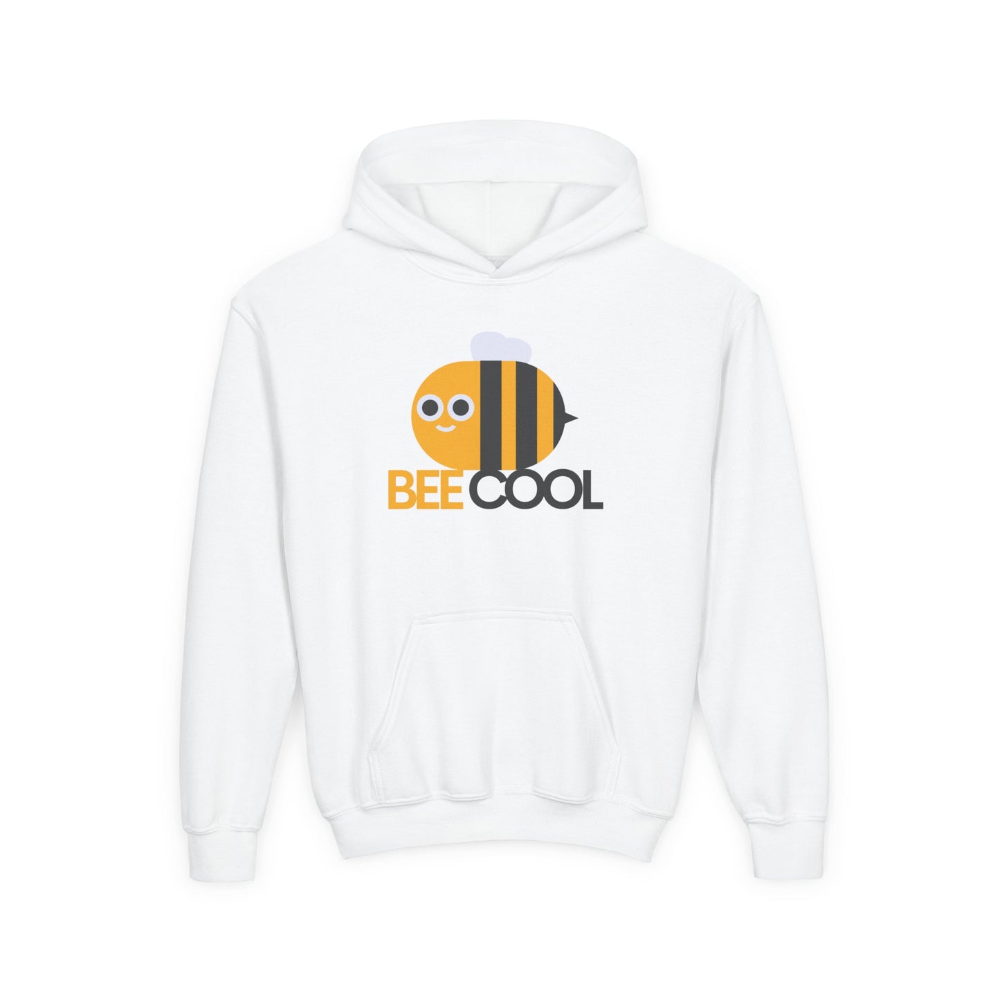 Youth Heavy Blend Hooded Sweatshirt - Bee Cool