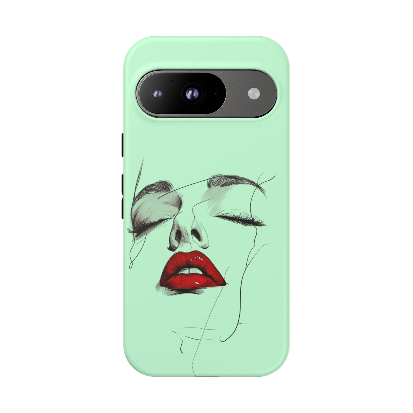 Stylish Phone Case, Artistic Phone Cover, Trendy Tech Accessory, Unique Cell Phone Protector, Gift for Her, Modern Aesthetic