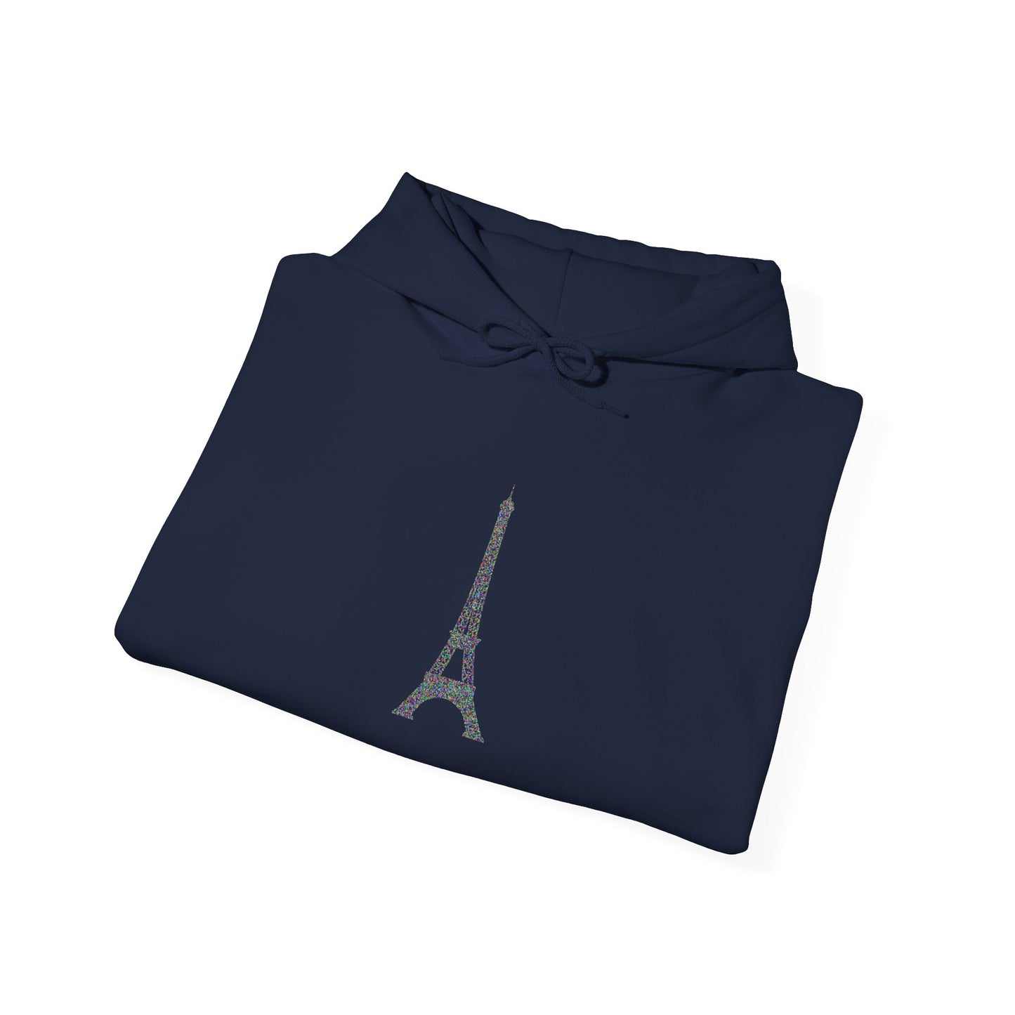 Parisian Style Hoodie - Cozy Unisex Sweatshirt with Eiffel Tower Design, Travel Gift, Streetwear, Casual Wear, Vacation Vibe
