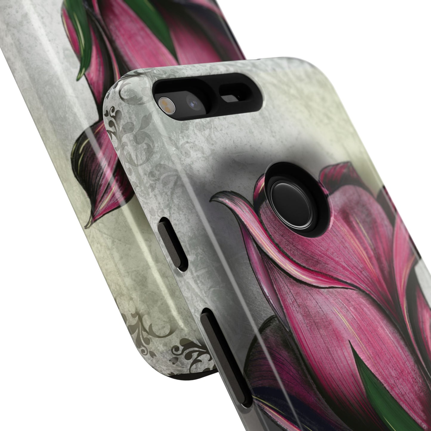 Rose Phone Case – Tough Cases, Floral Phone Cover, Gift for Her, Minimalist Design, Nature Lover's Accessory, Birthday Gift Idea