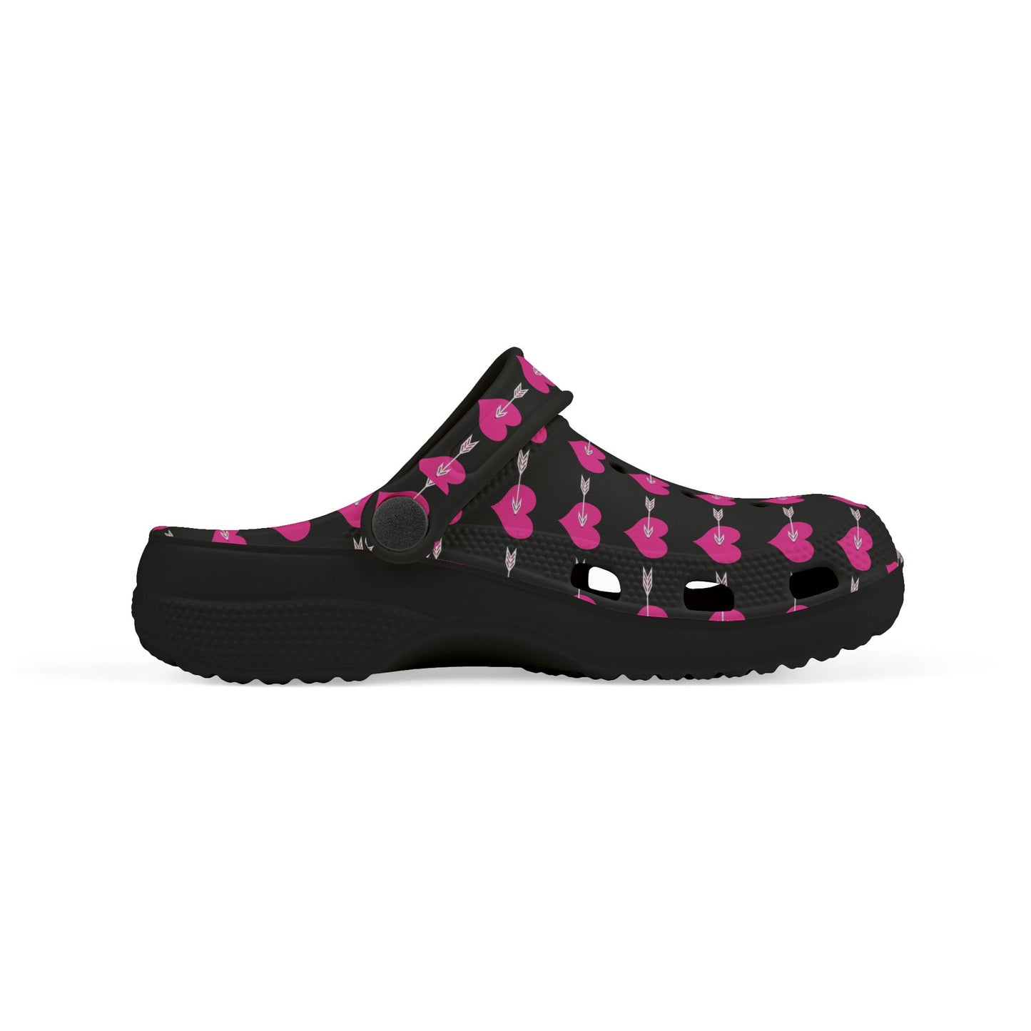 Kid's Heart Pattern Clogs - Fun & Colorful EVA Foam Shoes, Playful Footwear for Kids, Summer Adventures, Birthday Gift, Everyday Wear
