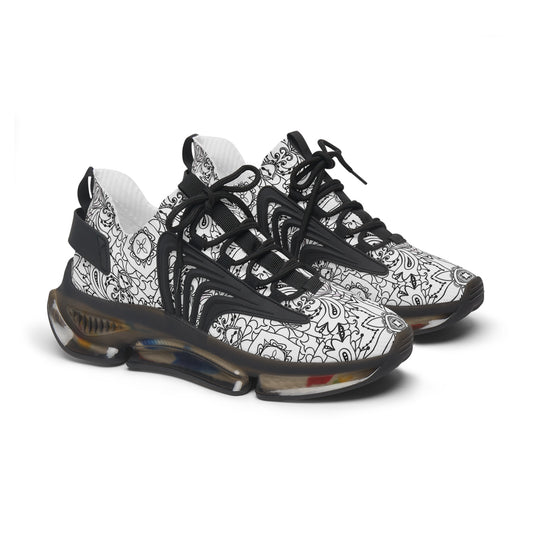 Stylish Women's Mesh Sneakers, Comfortable Athletic Shoes, Trendy Lifestyle Sneakers, Great for Walks, Casual Wear, Fitness Fashion