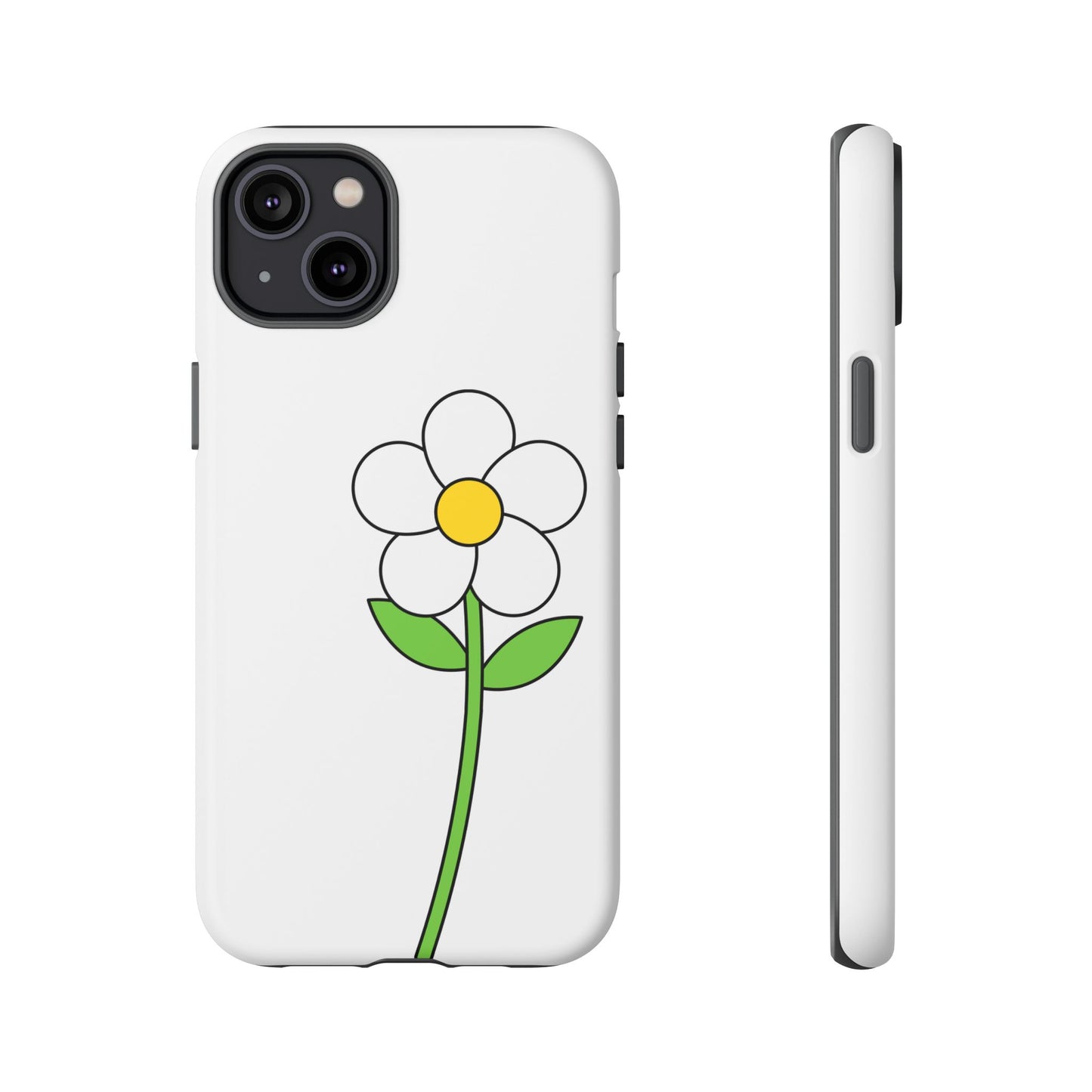 Floral Phone Case, Tough Cases with Flower Design, Cute Phone Accessory, Gifts for Her, Spring Decor, Unique Phone Cases