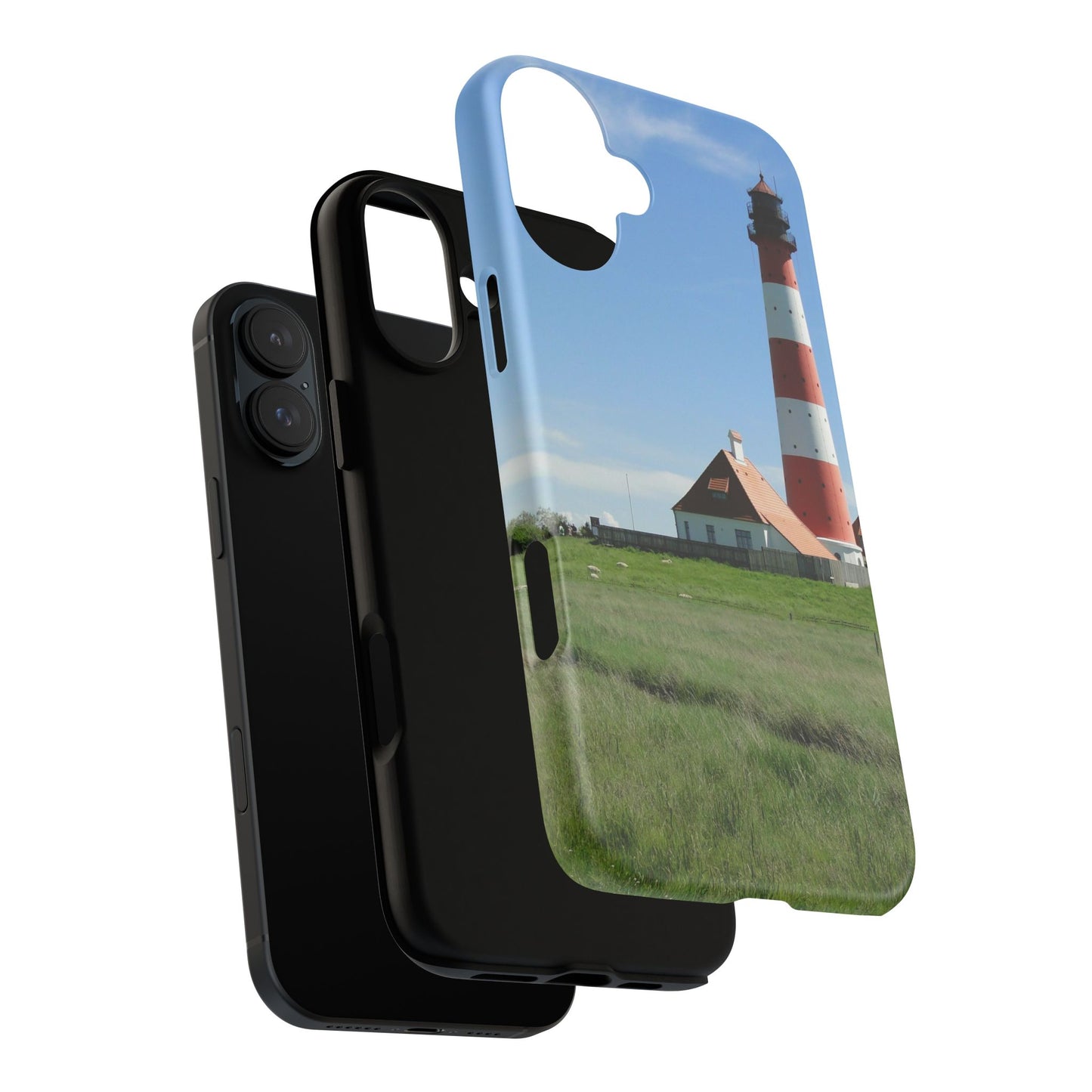 Lighthouse Phone Case - Coastal Vibes, Nautical Gift, Ocean Lover Accessory, Beach Aesthetic, Customizable Design