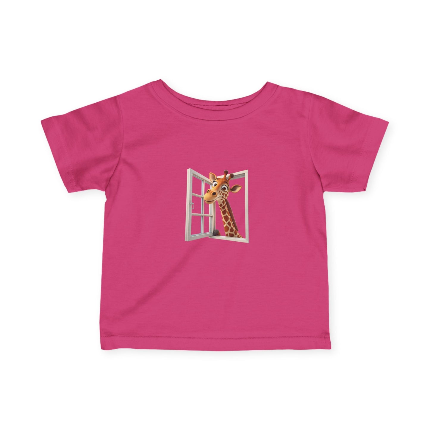 Adorable Giraffe Infant Tee - Cute Baby Shirt, Toddler Gift, Kids Animal Tee, Birthday Present, Baby Shower Gift