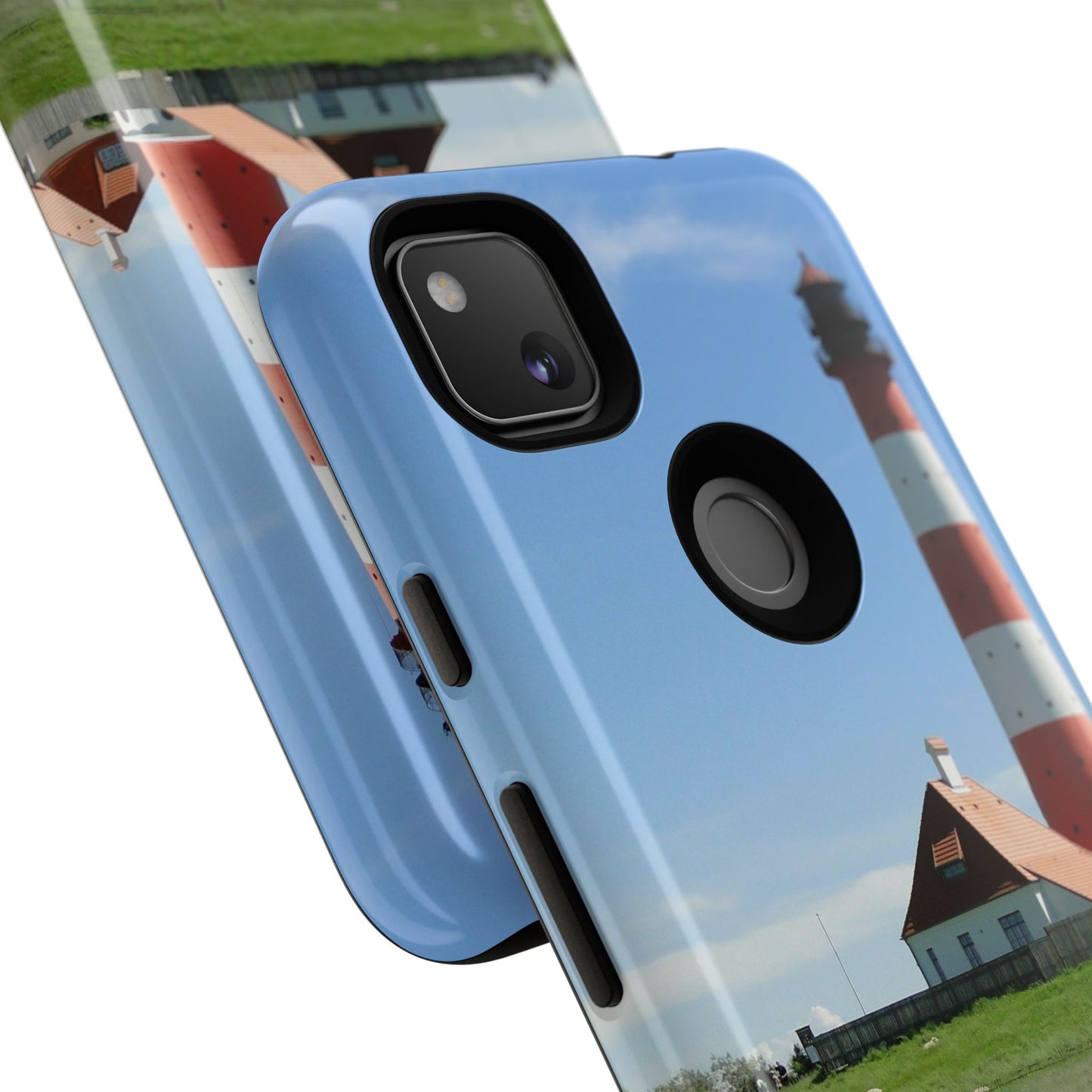 Lighthouse Phone Case - Coastal Vibes, Nautical Gift, Ocean Lover Accessory, Beach Aesthetic, Customizable Design