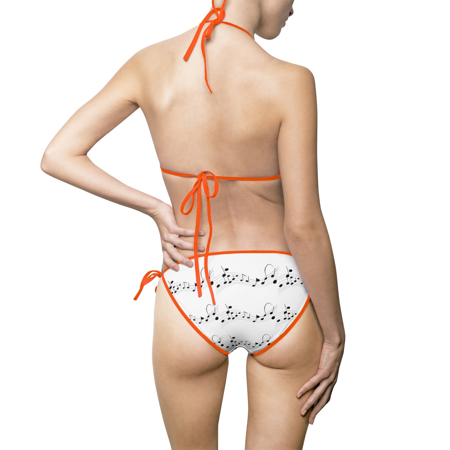 Musical Notes Bikini, Perfect Beachwear, Swimwear for Music Lovers