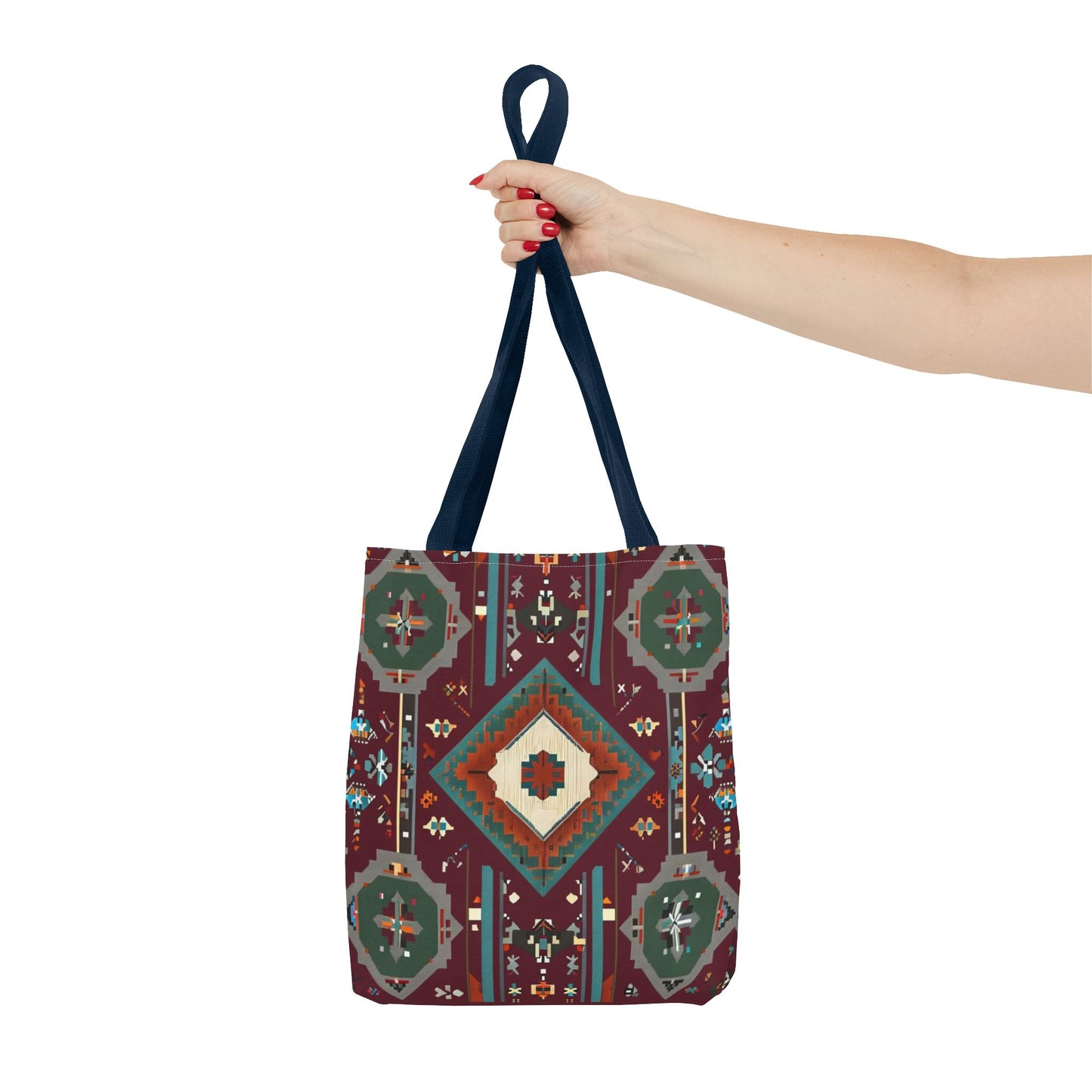 Bohemian Tote Bag, Stylish Reusable Shopping Bag