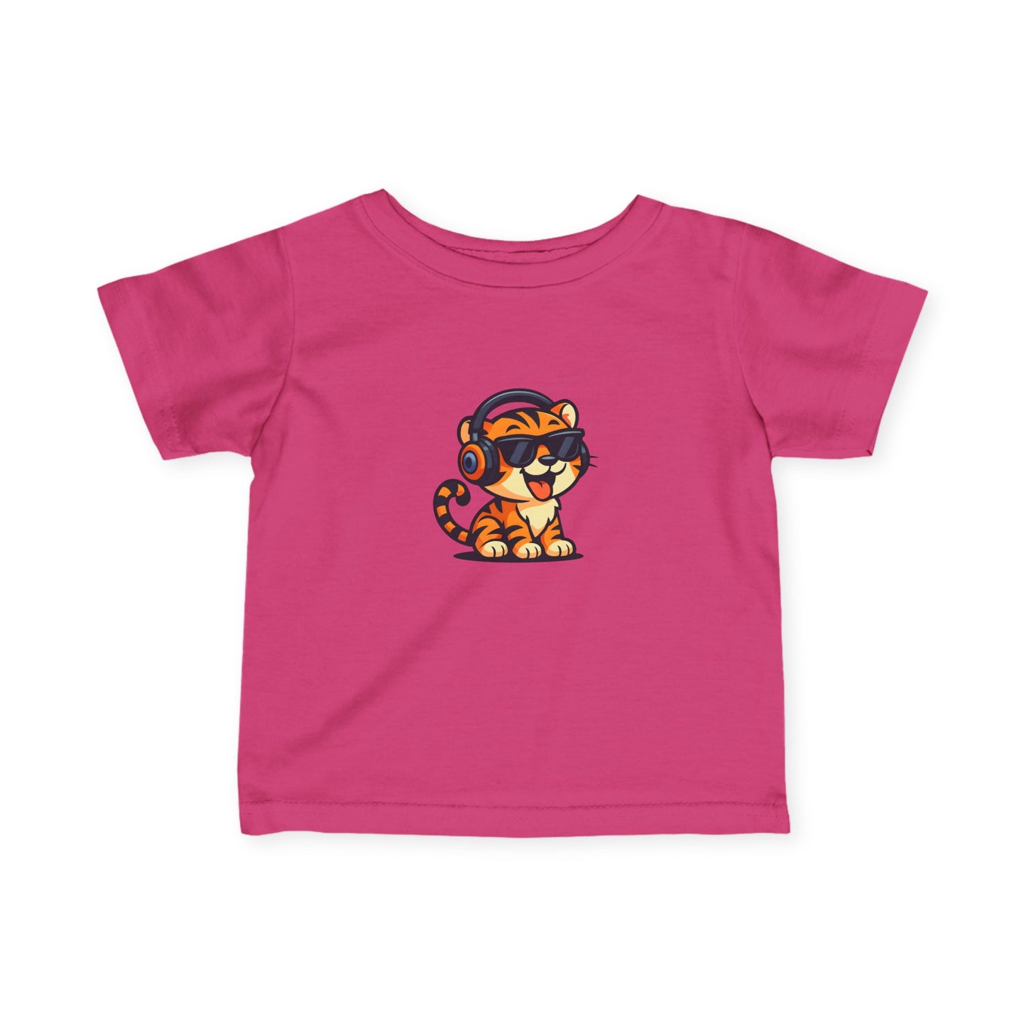 Cool Tiger Infant Tee, Cute Baby Shirt, Trendy Toddler Outfit, Unique Gift for New Parents, Stylish Babywear