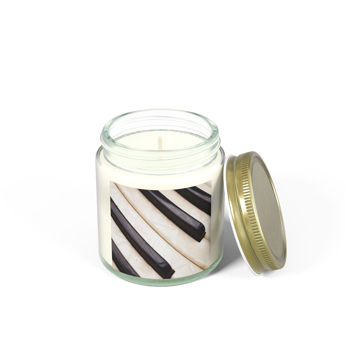 Piano Keys Scented Candles - Aromatic Bliss for Music Lovers, Relaxation, Home Decor, Gift for Musicians, Cozy Atmosphere