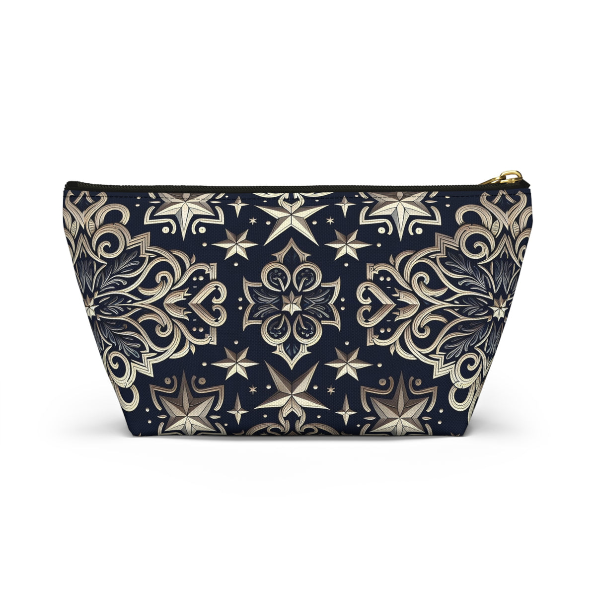 Elegant Starry Pattern Accessory Pouch | Makeup Bag, Travel Organizer, Gift for Her, Stylish Storage, Cosmetology Essentials