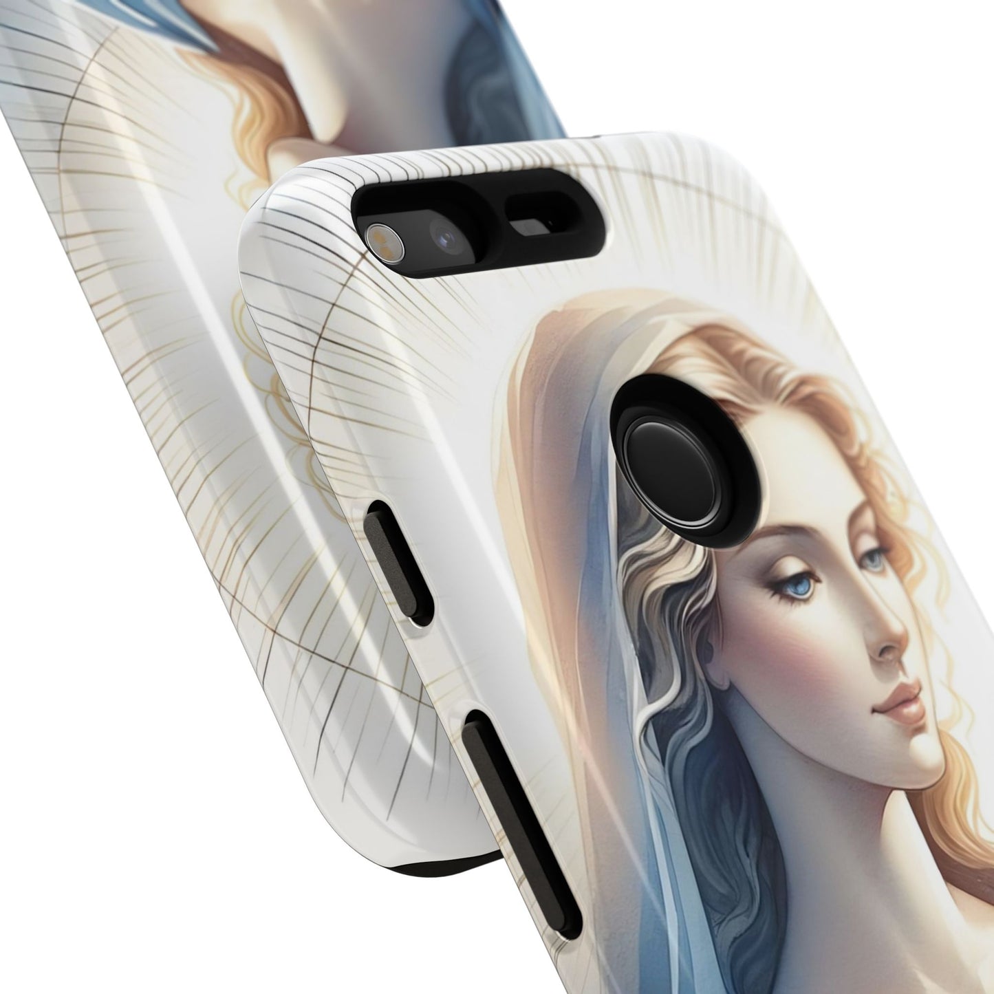 Beautiful Mary Phone Case, Tough Phone Case, Inspirational Tech Accessory, Gift for Her, Religious Phone Cover