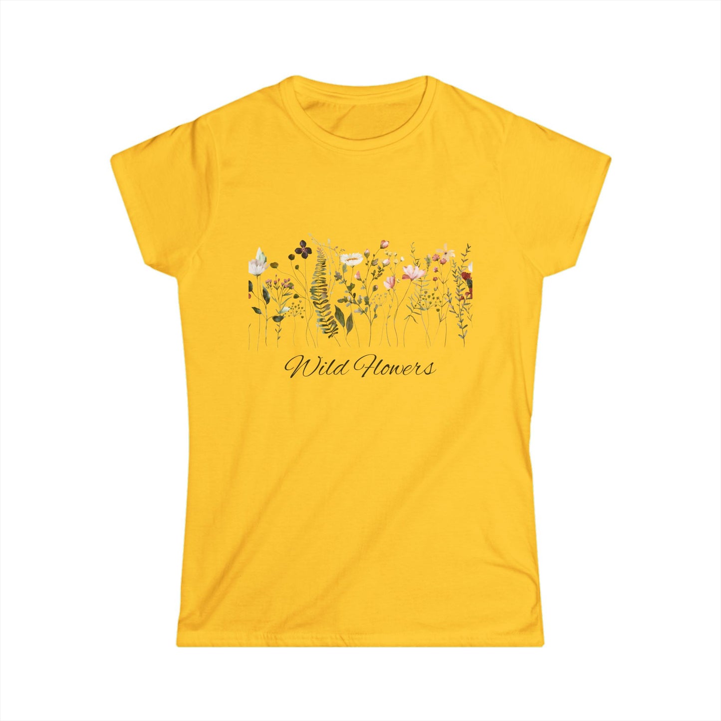 Women's Softstyle Tee Wildflowers