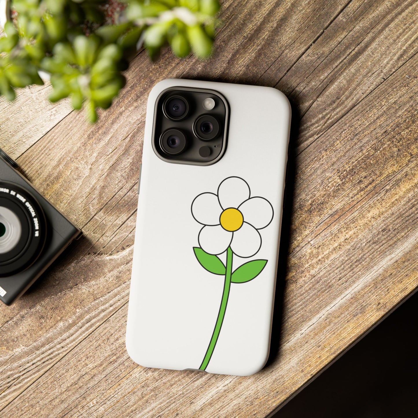 Floral Phone Case, Tough Cases with Flower Design, Cute Phone Accessory, Gifts for Her, Spring Decor, Unique Phone Cases