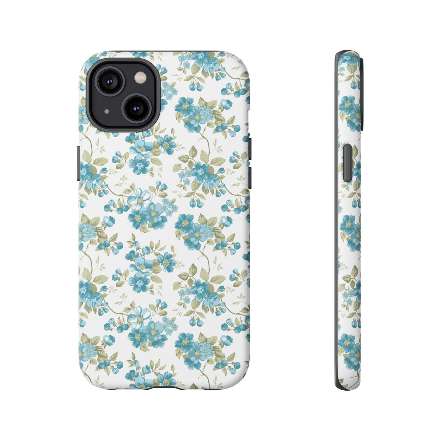 Floral Phone Case - Tough Cases, Durable Phone Cover, Cute Floral Design, Gift for Her, Trendy Phone Accessory, Spring Style