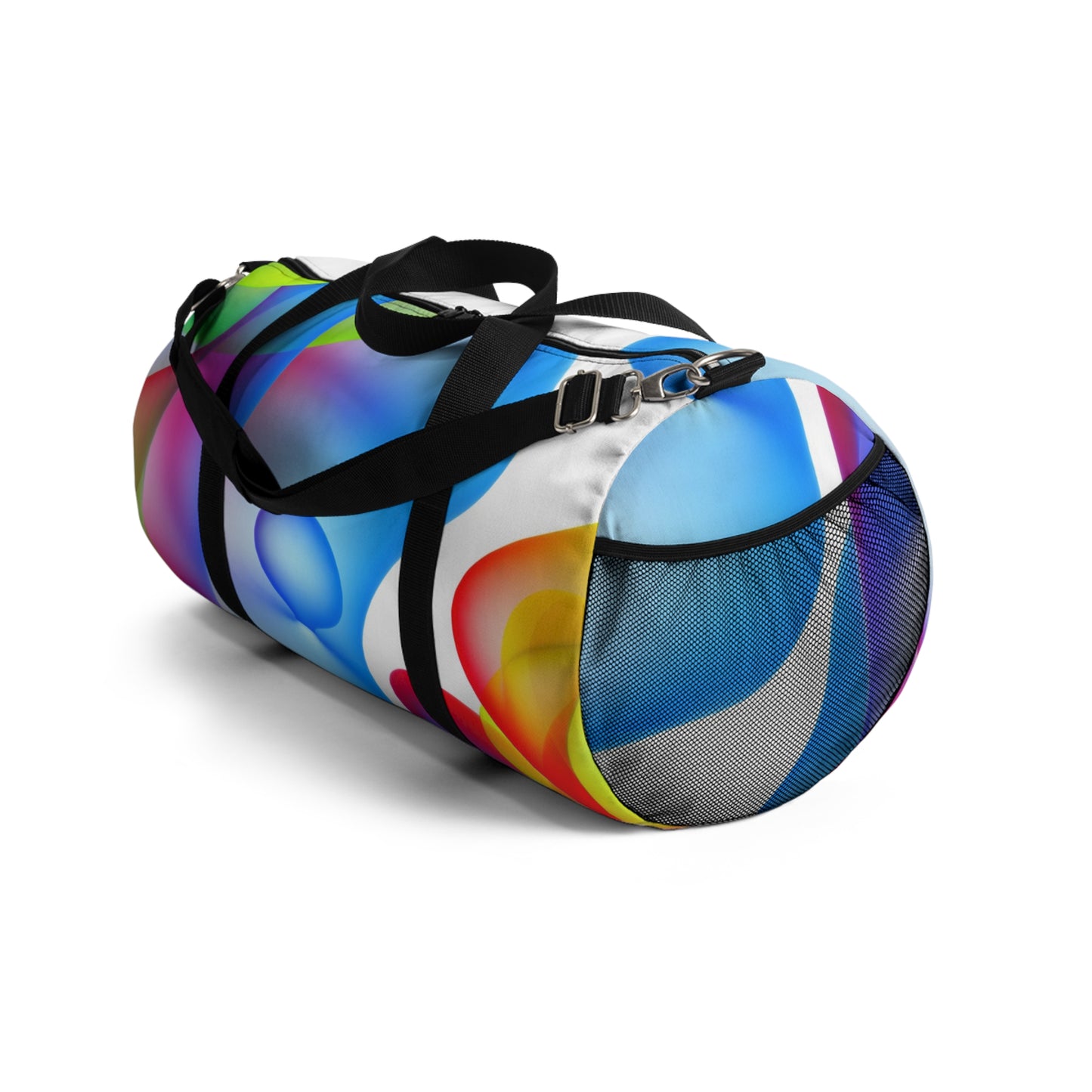 Vibrant Colorful Duffel Bag, Gym Bag, Travel Tote, Weekend Luggage, Sporty Carryall, Perfect for Sports, Yoga, Travel