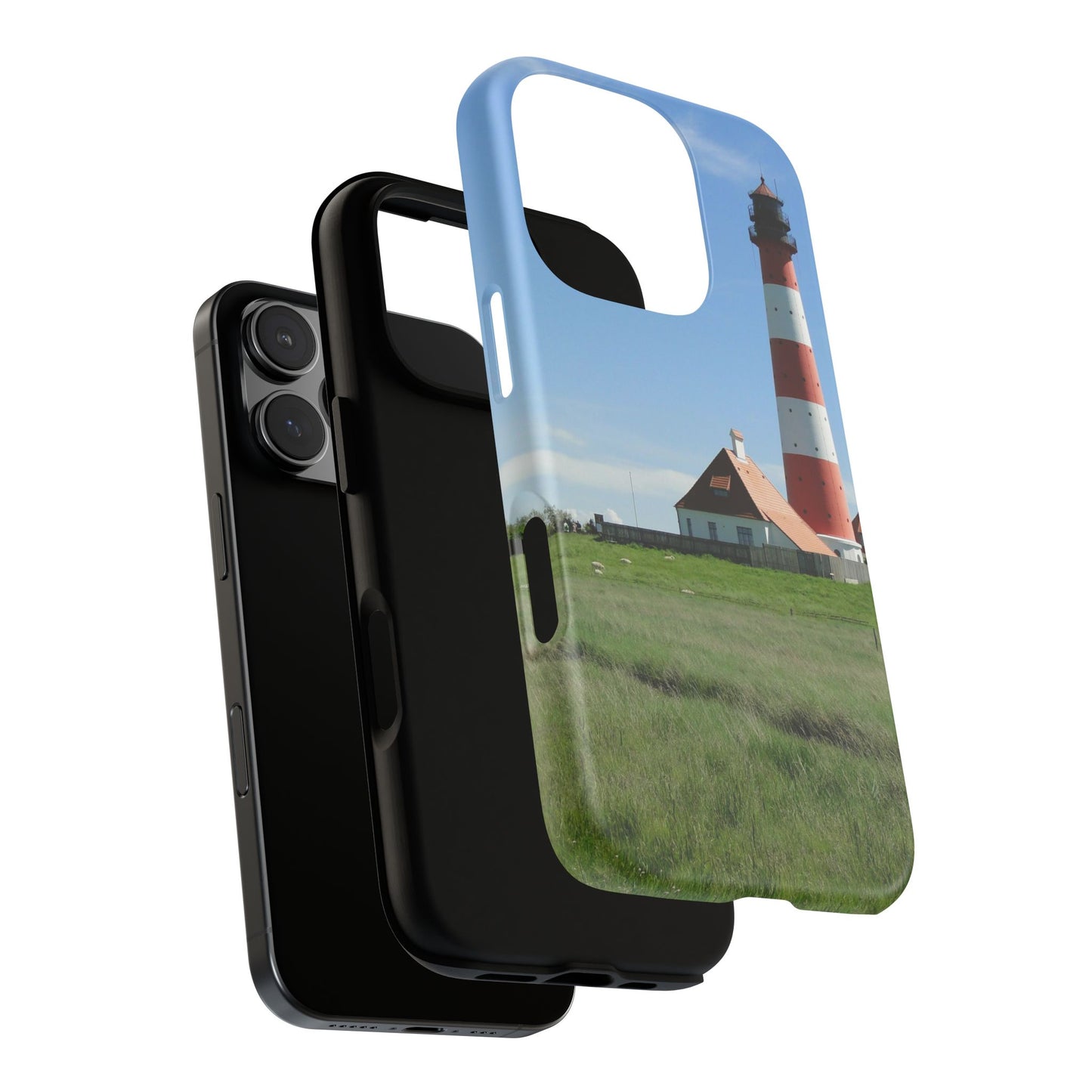 Lighthouse Phone Case - Coastal Vibes, Nautical Gift, Ocean Lover Accessory, Beach Aesthetic, Customizable Design