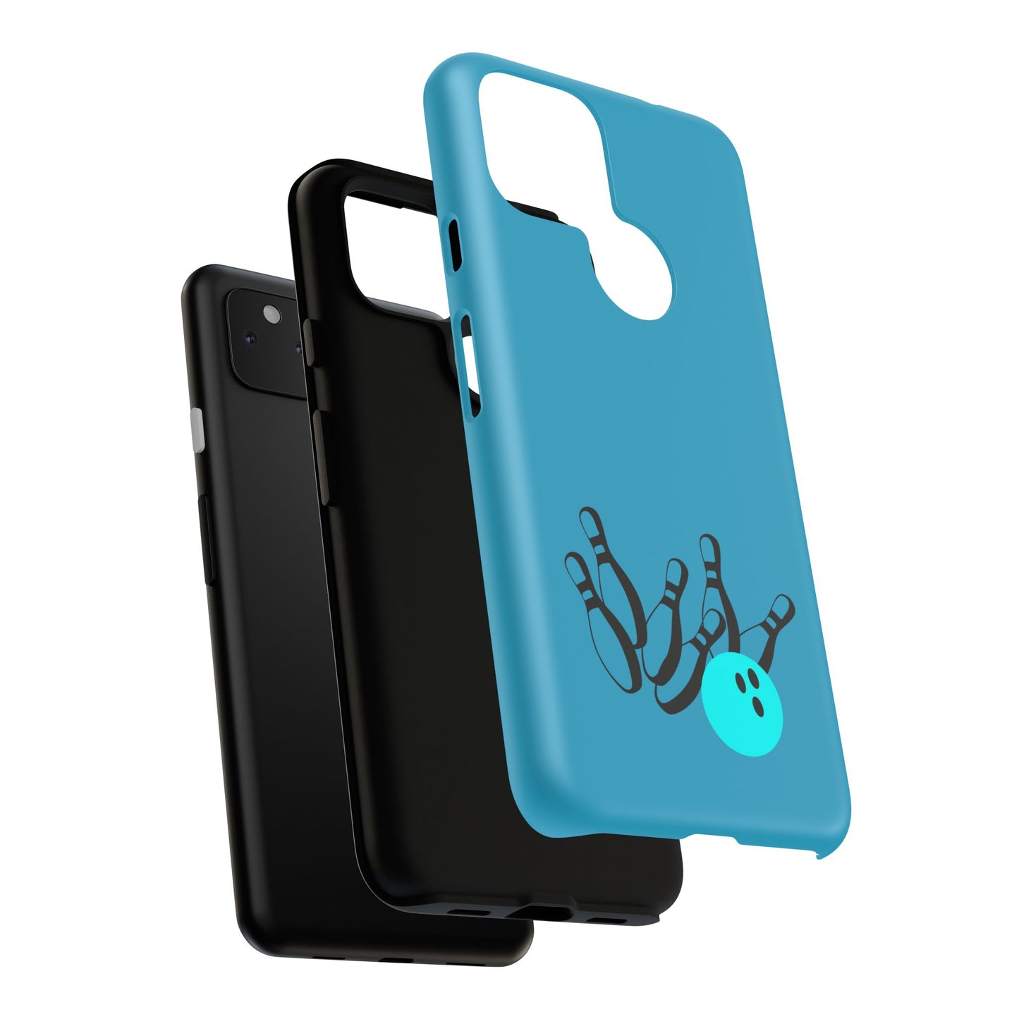 Bowling Phone Case, Tough Cases for Bowling Enthusiasts, Fun Gift for Bowlers, Unique Phone Accessory, Sports Themed Cases