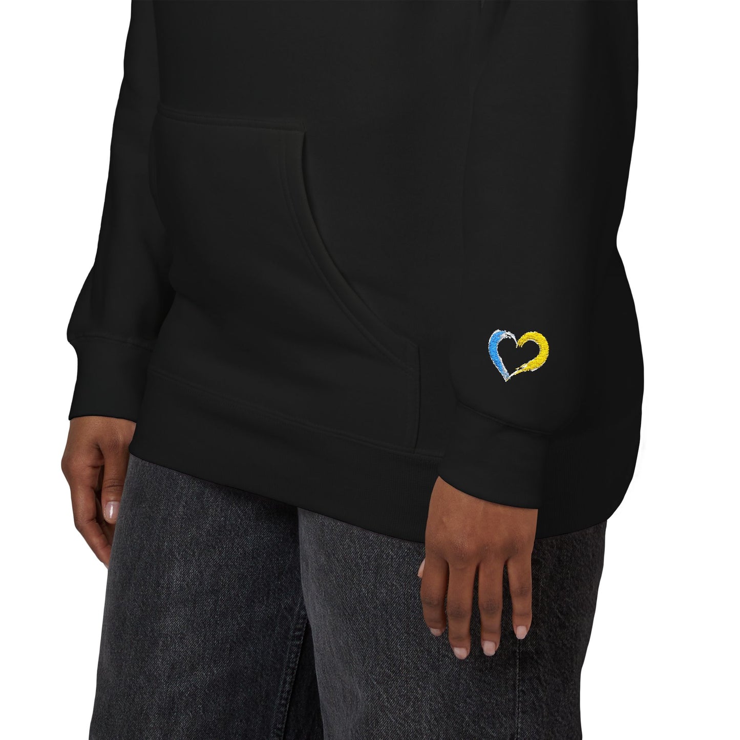 Colorful Heart Unisex Fleece Hoodie | Cozy Gift for Friends, Valentine's Day, Anniversary, Casual Wear, Spring Fashion