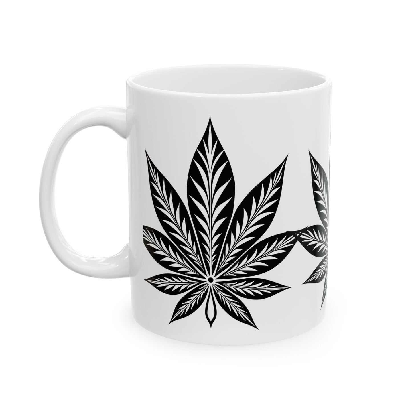 Stylish Cannabis Mug | Unique Gift for Coffee Lovers | 11oz, 15oz | Perfect for 420 Celebrations, Housewarming, or Daily Use