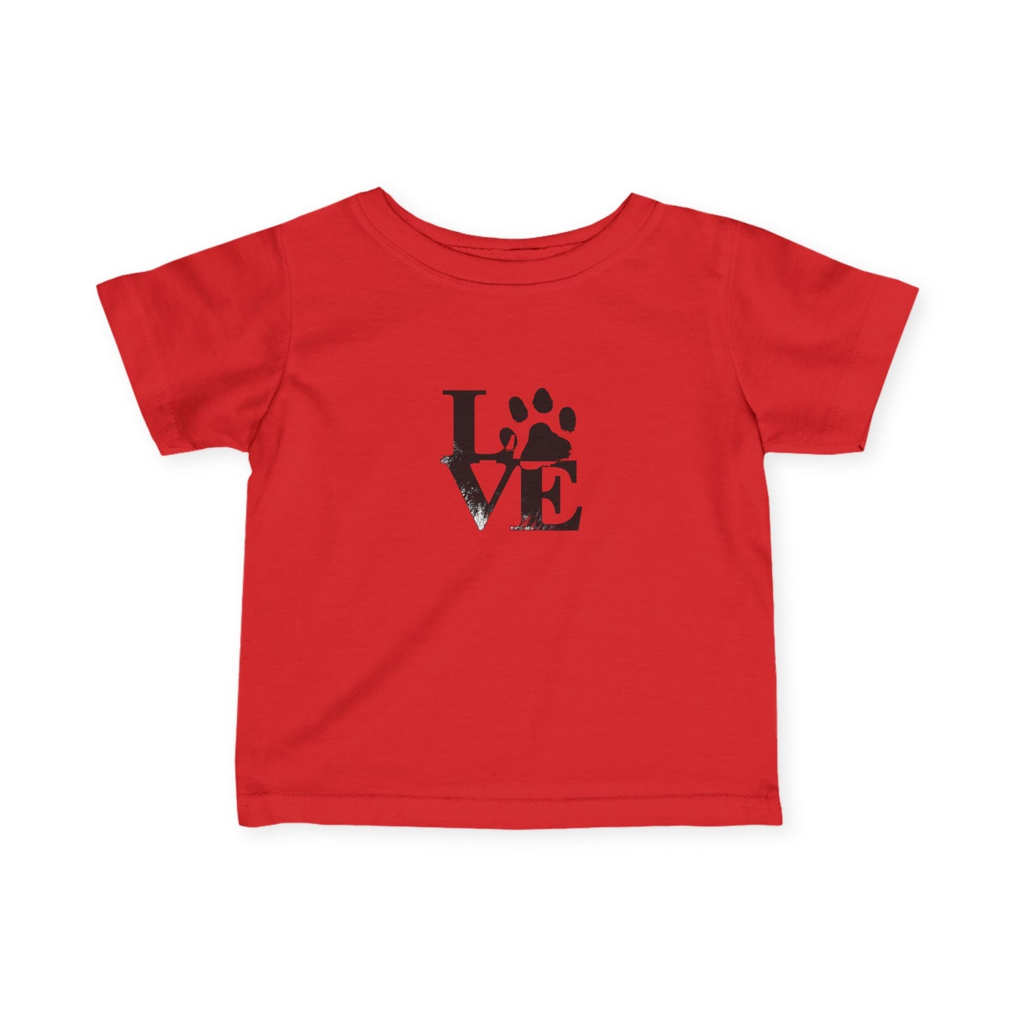 Cute Infant Love Tee, Baby Love Shirt, Toddler T-Shirt, Pet Lover Gift, Baby Shower Gift, Kids Graphic Tee