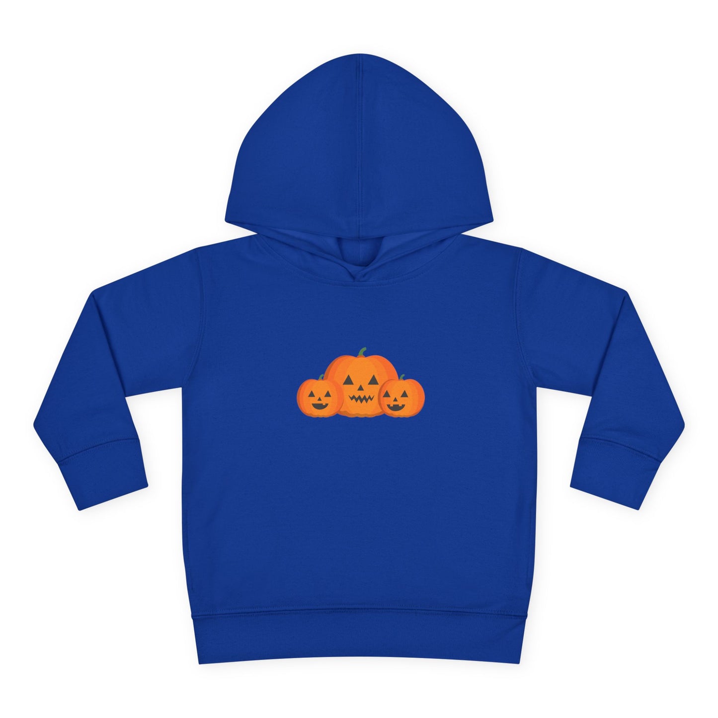 Halloween Pumpkin Toddler Hoodie, Cozy Autumn Wear, Kid's Holiday Sweatshirt, Fall Outfit, Trick-or-Treat Apparel