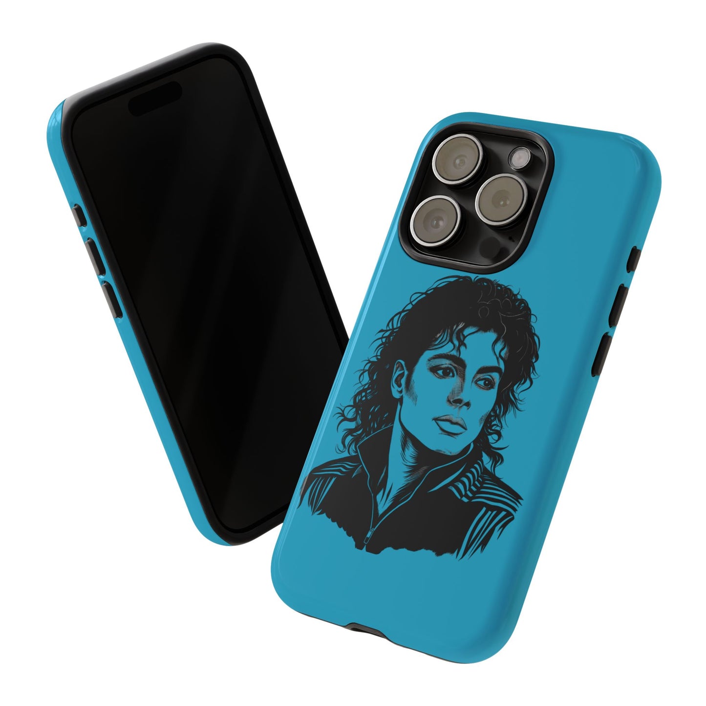 Michael Jackson Phone Case - Tough Cases, Pop Music Gifts, Retro Art, Unique Phone Accessories, Vintage Design
