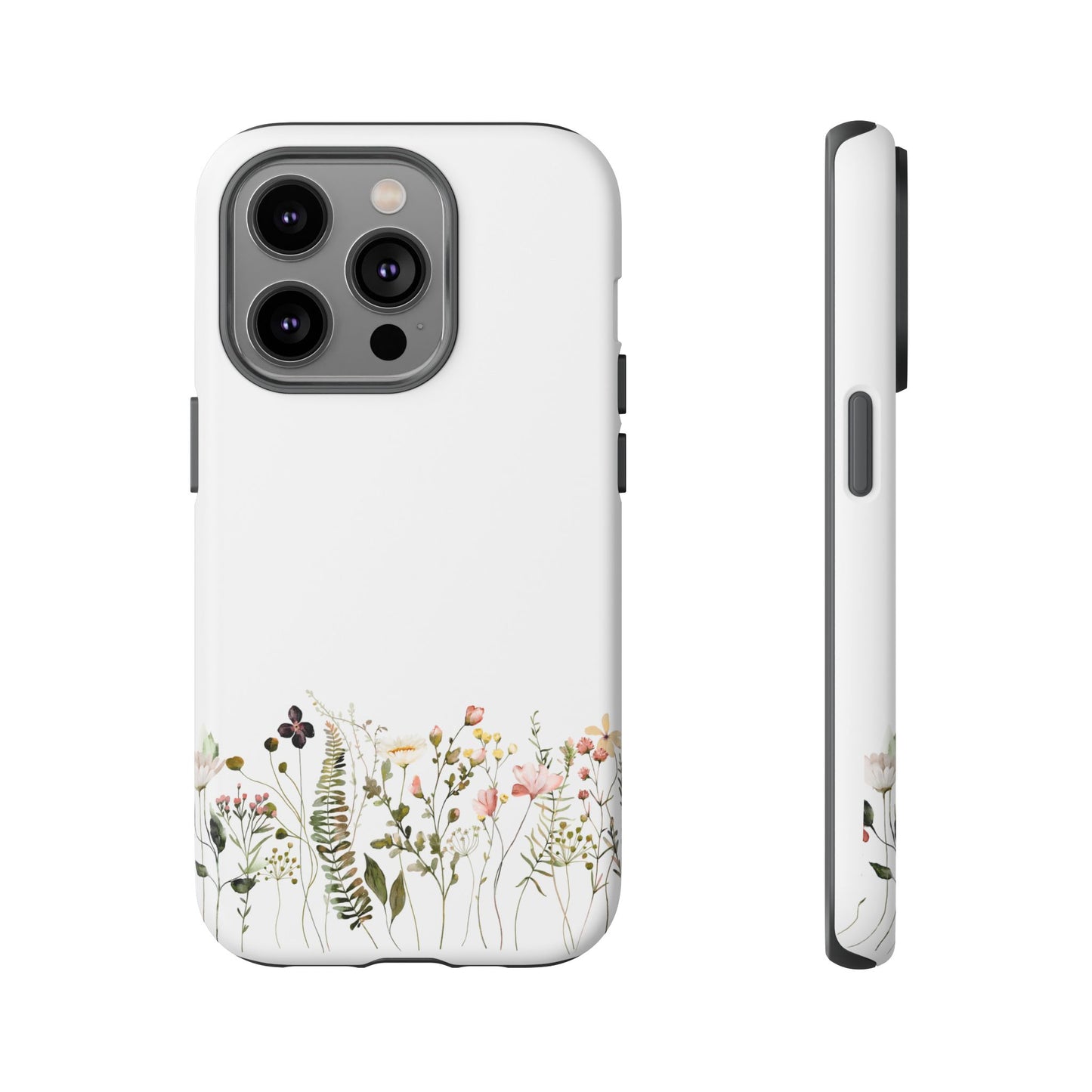 Floral Phone Case - Tough Cases for Nature Lovers, Stylish Floral Design, Phone Protection, Gifts for Her, Eco-Friendly Tech Accessories