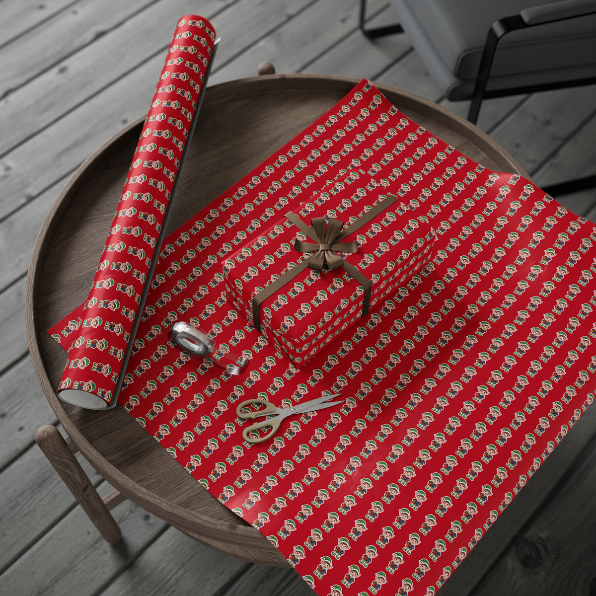 Festive Wrapping Paper Bundle, Holiday Gift Wrap for Christmas, Birthday Parties, Eco-Friendly Gift Packaging, Versatile Wrapping Solutions