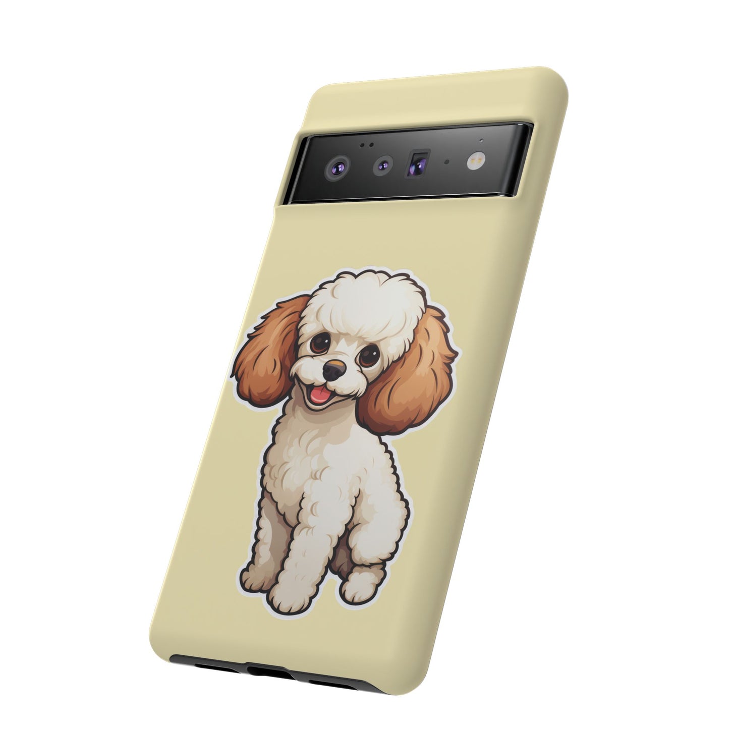 Cute Dog Phone Case, Pet Lover Gift, Custom Phone Cover, Cartoon Dog Case, Durable Phone Accessory