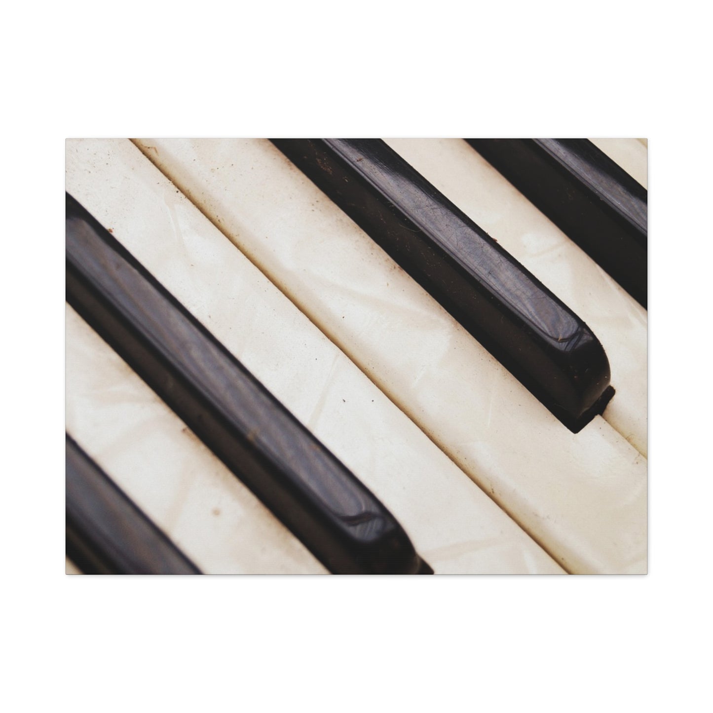 Piano Keys Canvas Wall Art, Music Decor for Home, Perfect Gift for Musicians or Music Lovers
