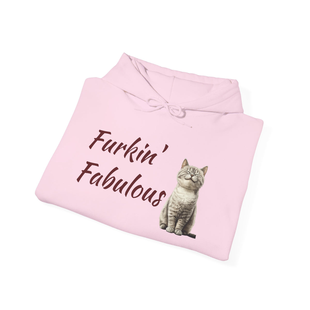 Furkin' Fabulous Cat Hoodie — Cute Kitten Graphic Sweatshirt