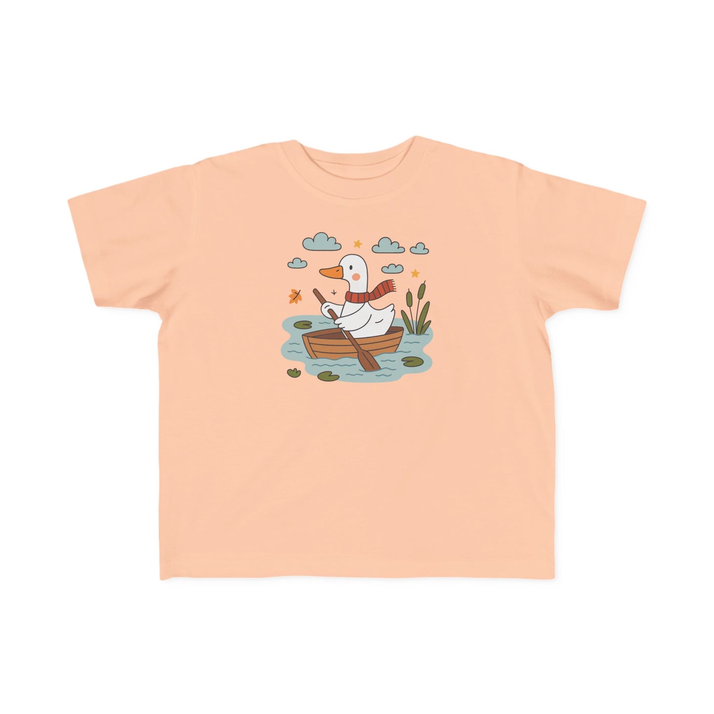 Cute Toddler's Tee with Happy Duck Design, Perfect for Playtime, Gifts, or Family Outings, Summer Fun, Animal Lovers