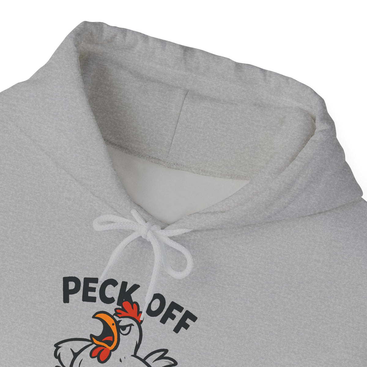Peck Off Chicken Hoodie – Funny Graphic Poultry Sweatshirt